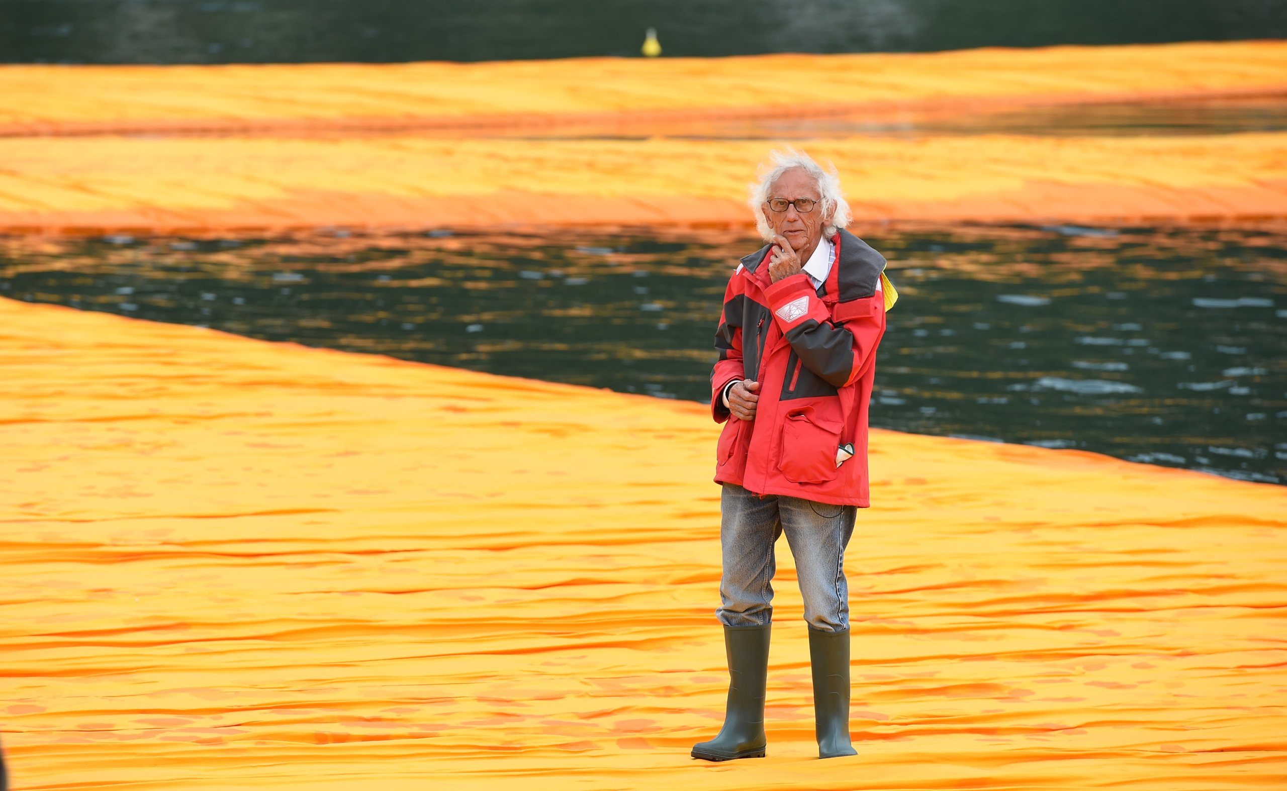 Christo &#039;The Floating Piers&#039; Presentation