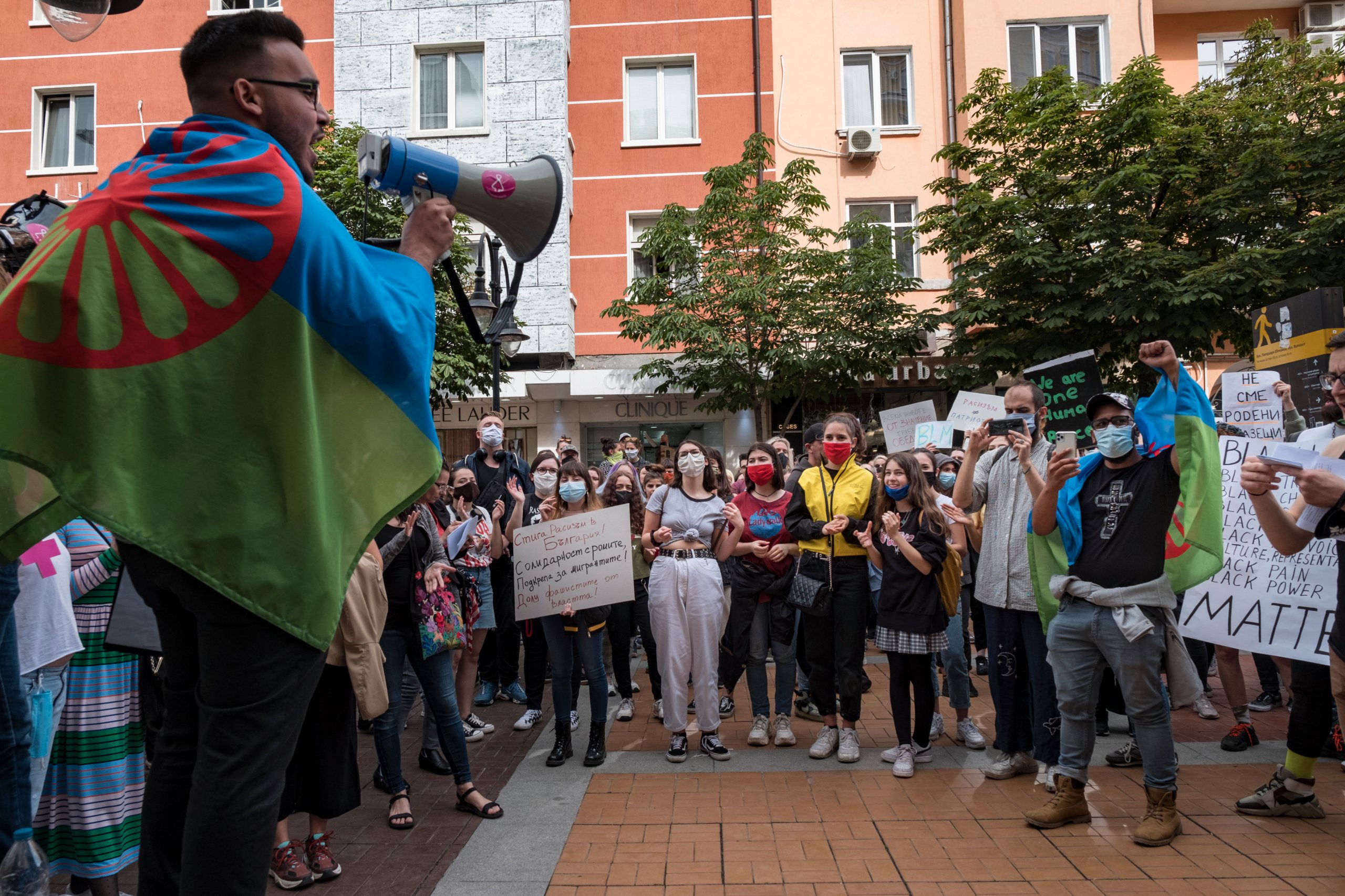 Black Lives Matter Protest In Sofia