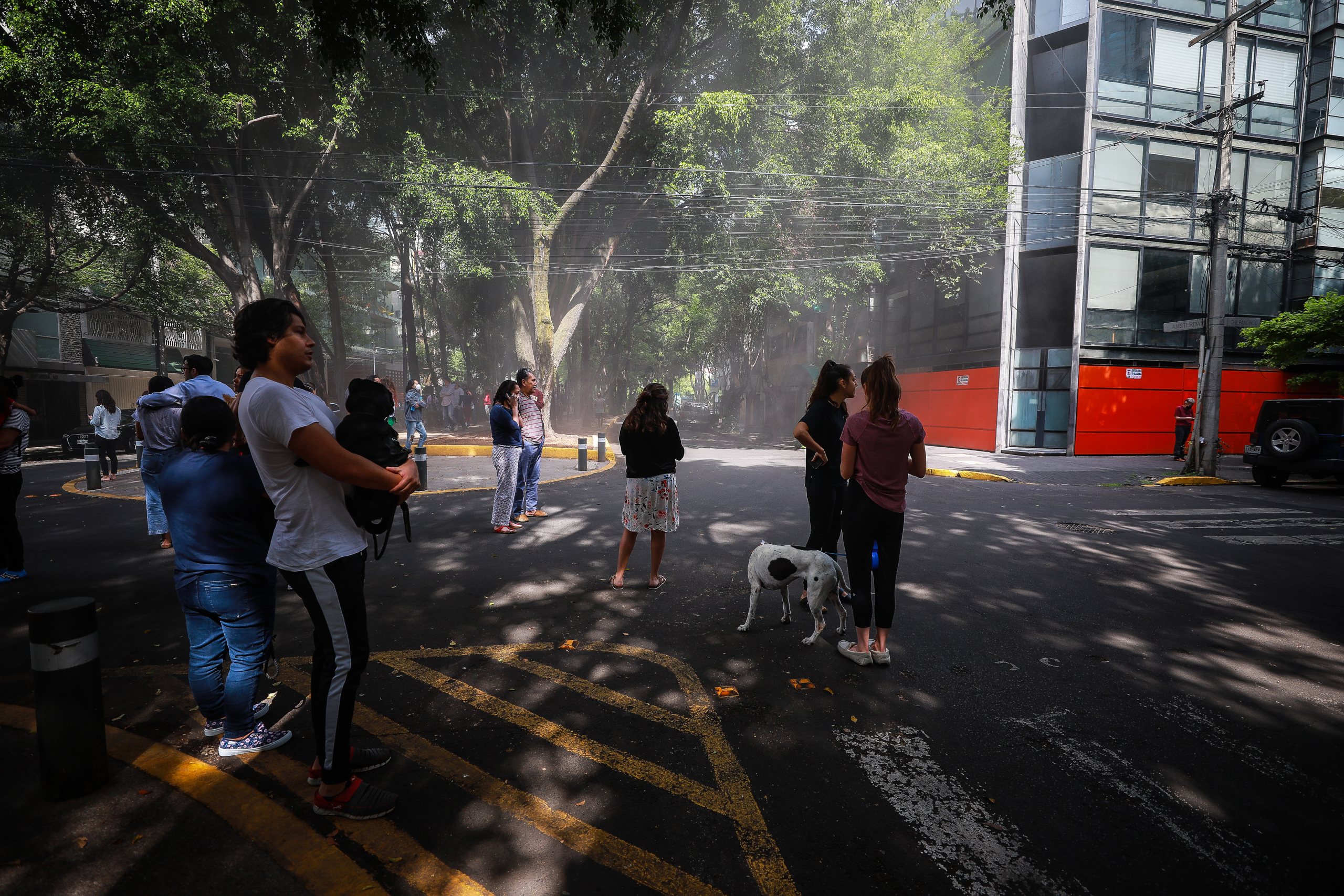 Magnitude 7.5 Earthquake Hits Mexico City