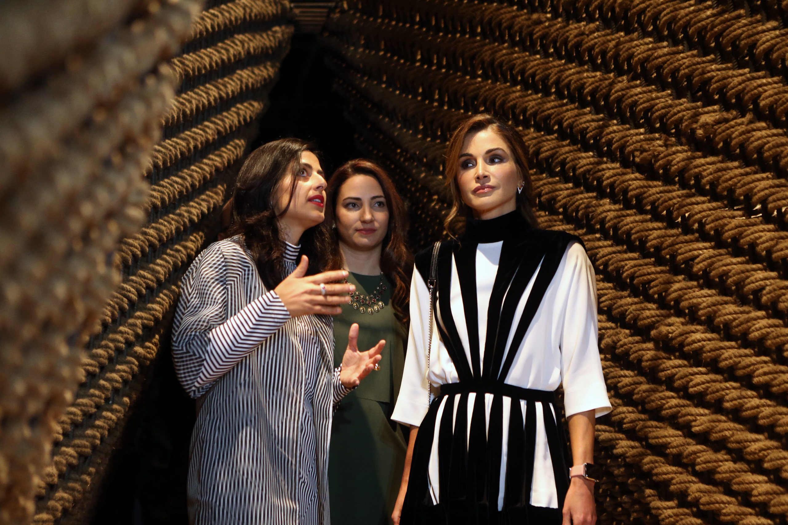 Queen Rania Opens Amman Design Week