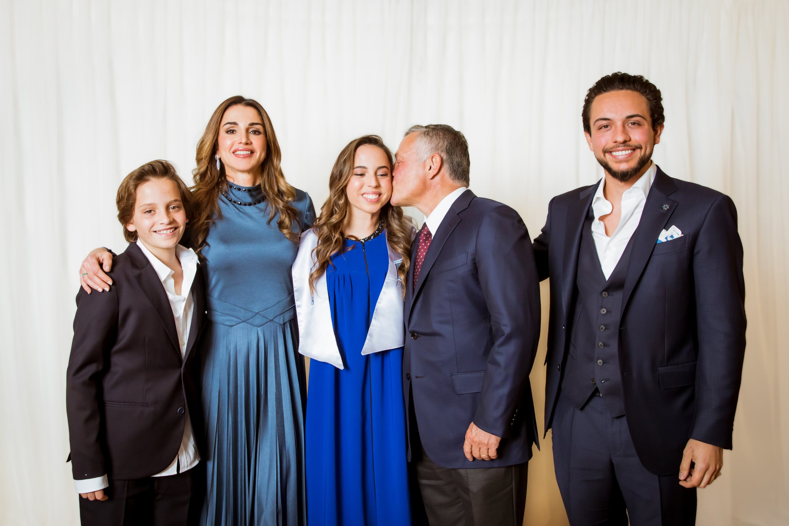 Jordan Royal Family Attend Princess Salma&#039;s Graduation