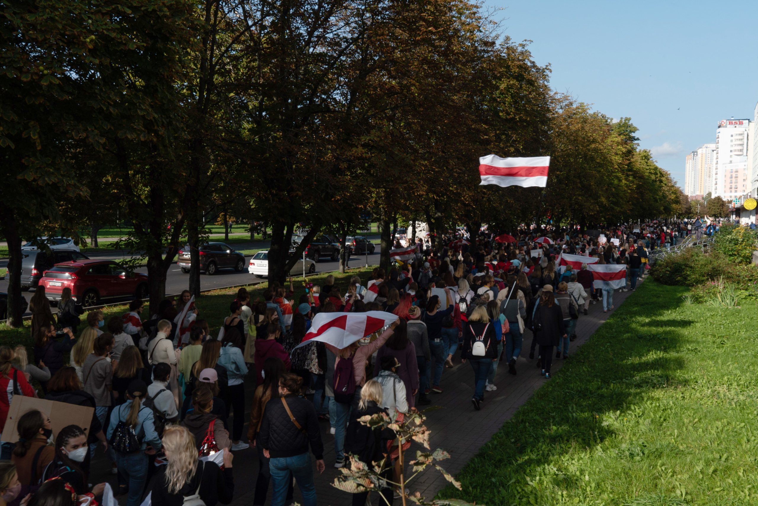 Women March On Minsk
