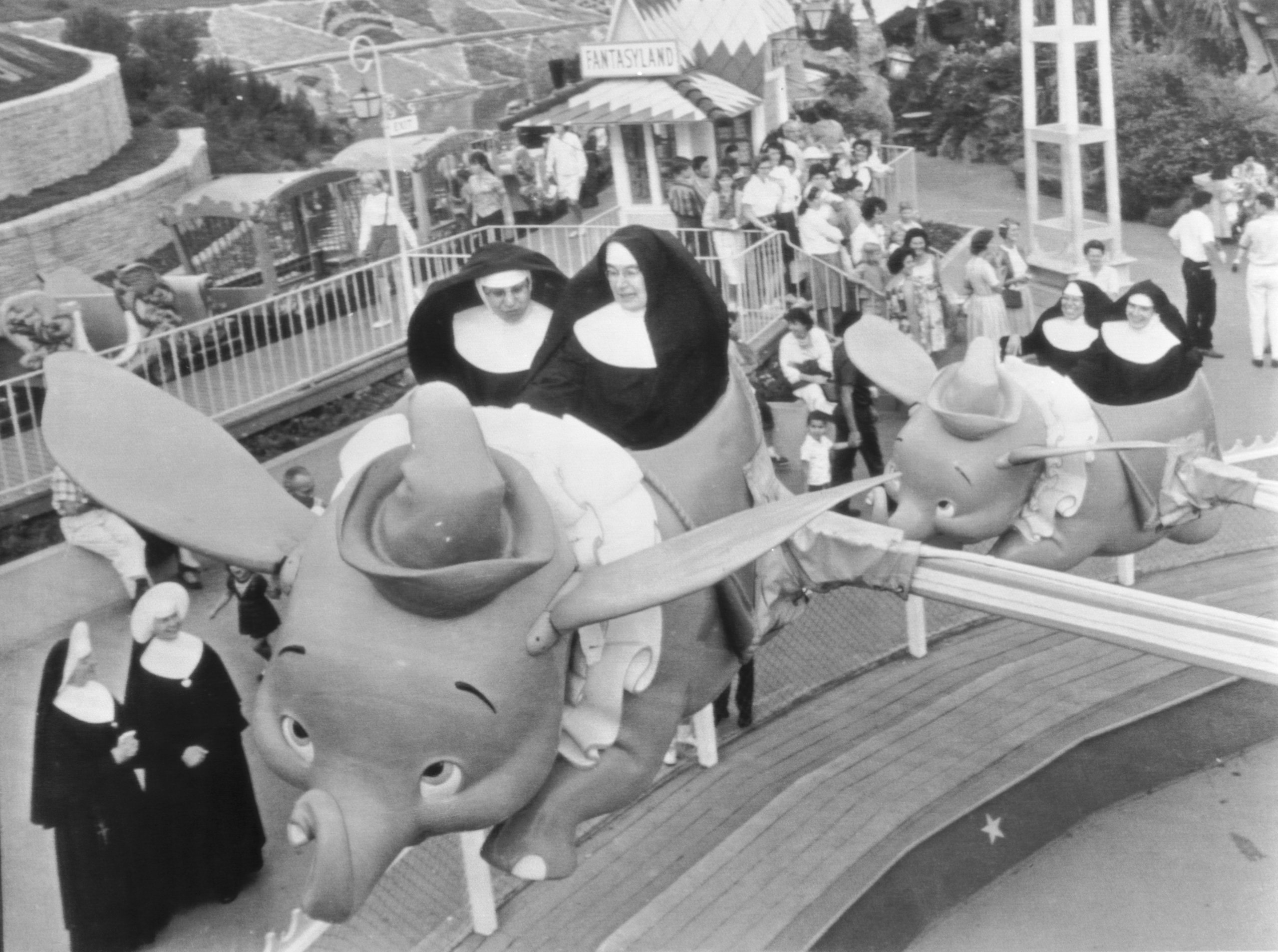 Nuns on Dumbo Ride