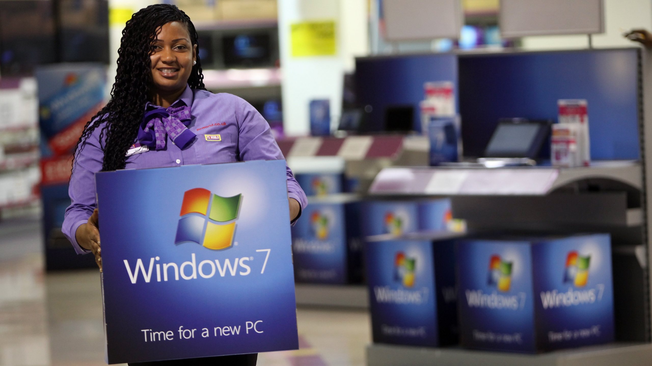 O Windows 7 é uma das versões que deixará de ter suporte
