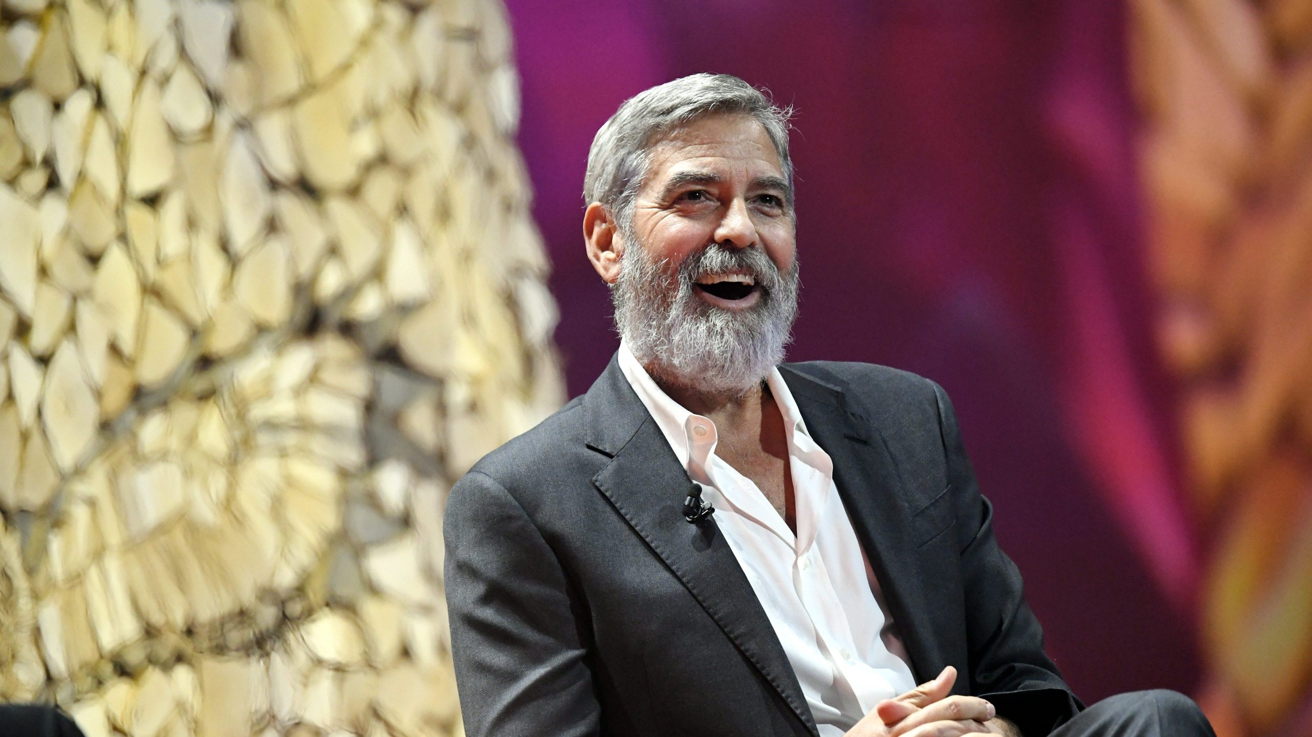George Clooney ficou internado após ter sido diagnosticado com uma pancreatite