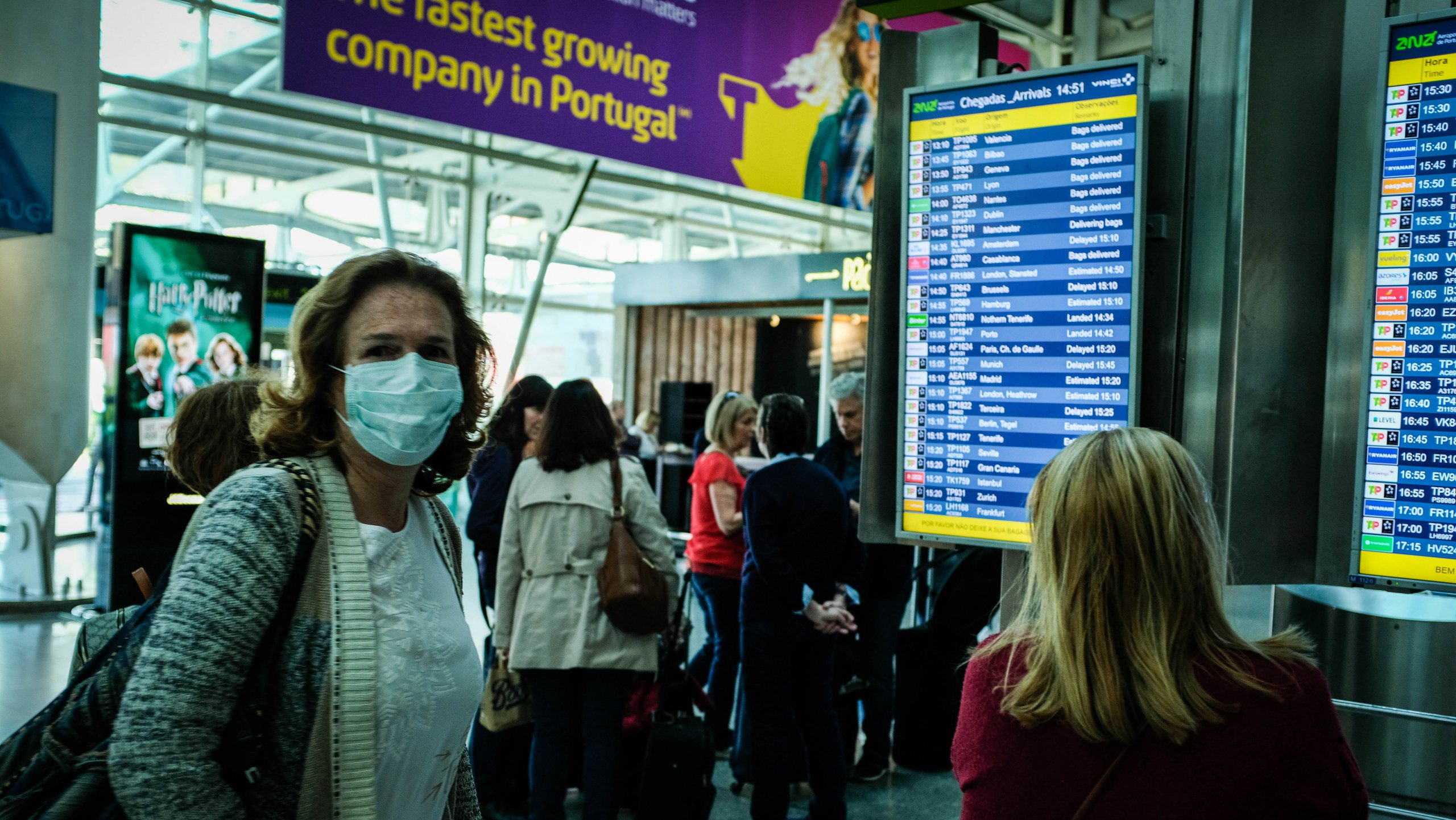Controlo de teste negativo nas chegadas aos aeroportos passará a ser sistemático