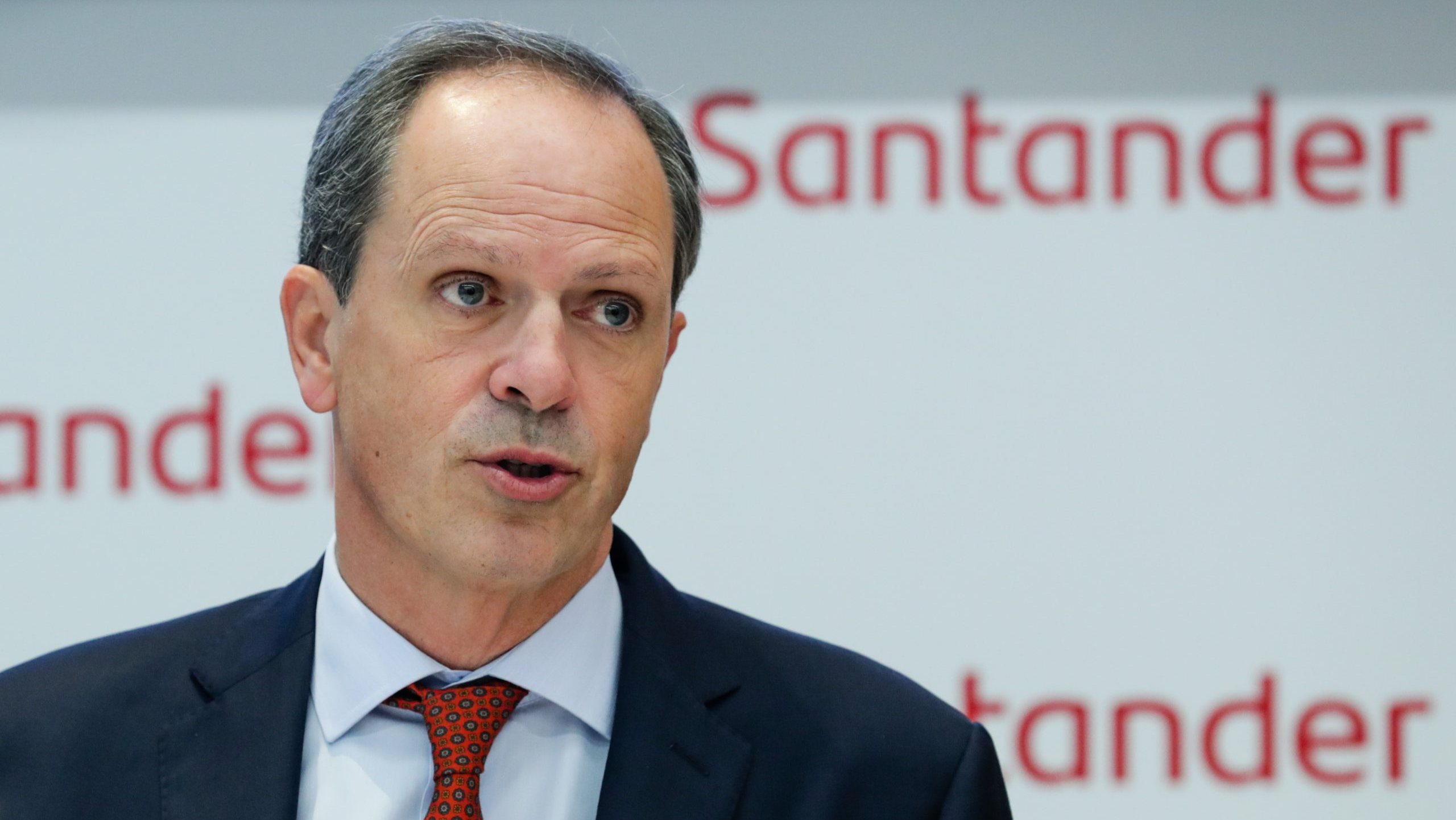 O presidente do banco Santander Portugal, Pedro Castro e Almeida. FOTO: Tiago Petinga/LUSA