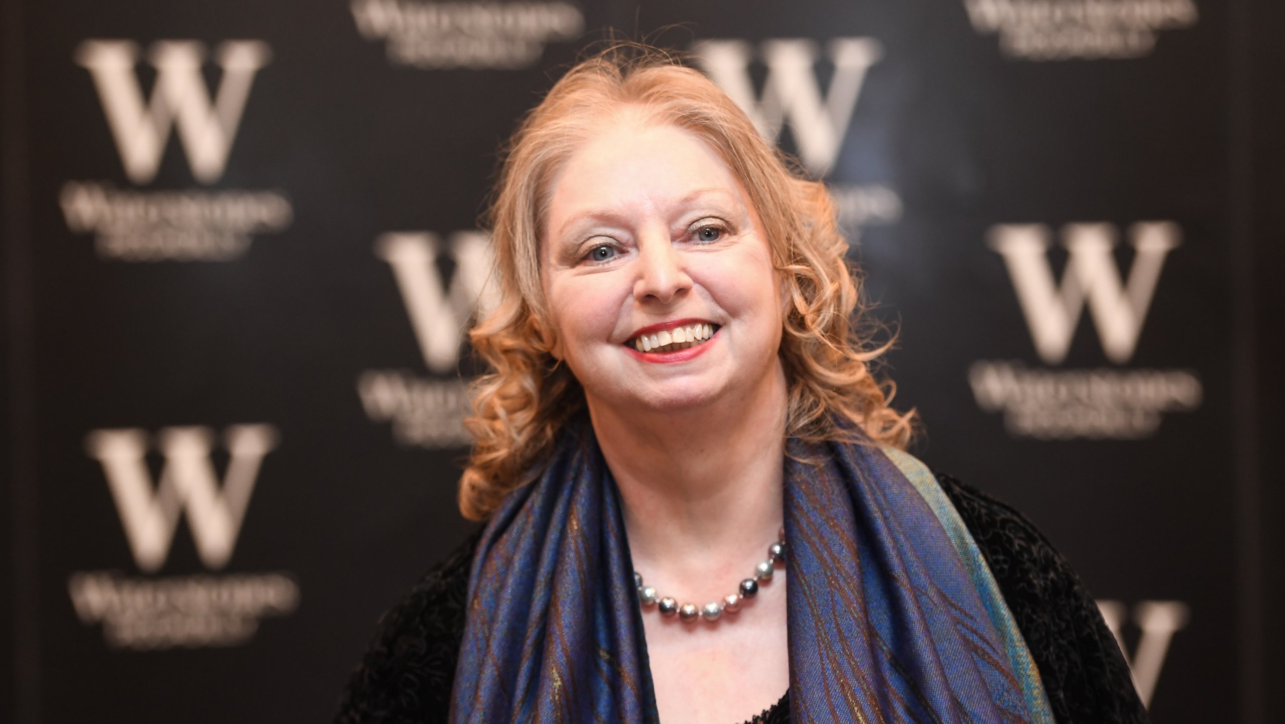 Hilary Mantel Signs Copies Of Her New Book The Mirror And The Light