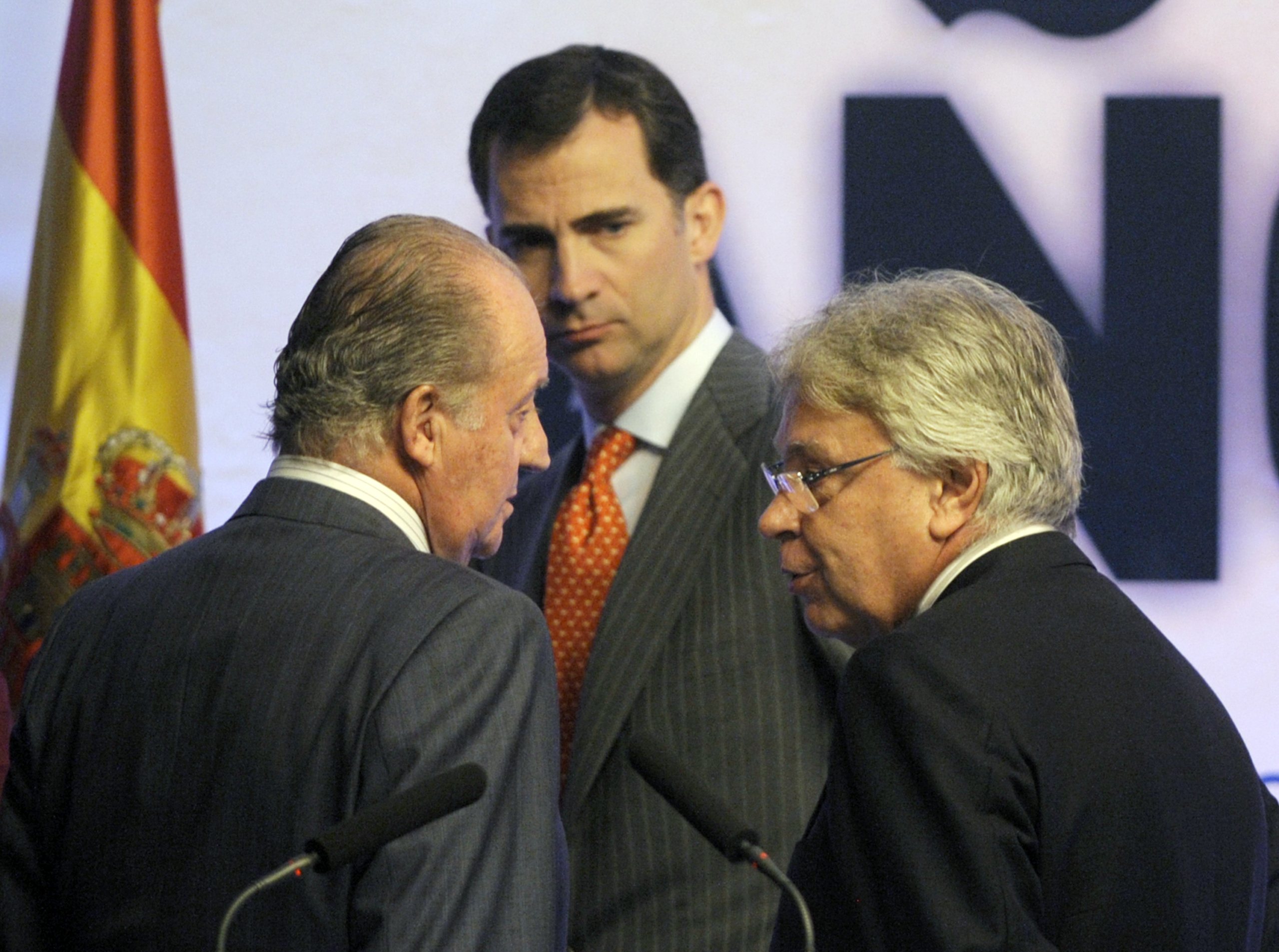 (Left to Right) Spain&#039;s King Juan Carlos