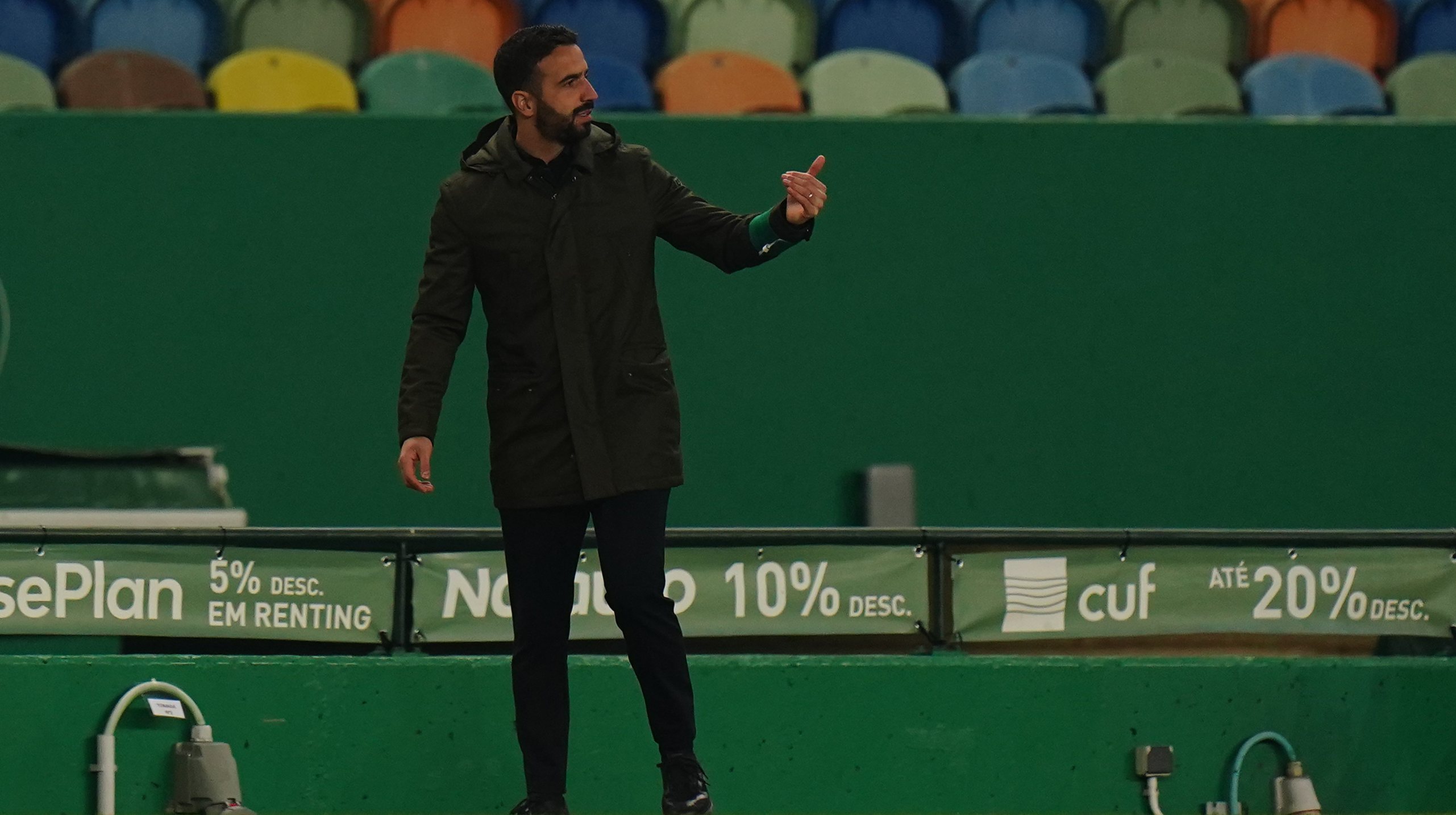 Rúben Amorim fez a estreia como treinador principal um ano e duas semanas depois do primeiro jogo na Primeira Liga, no Jamor pelo Sp. Braga