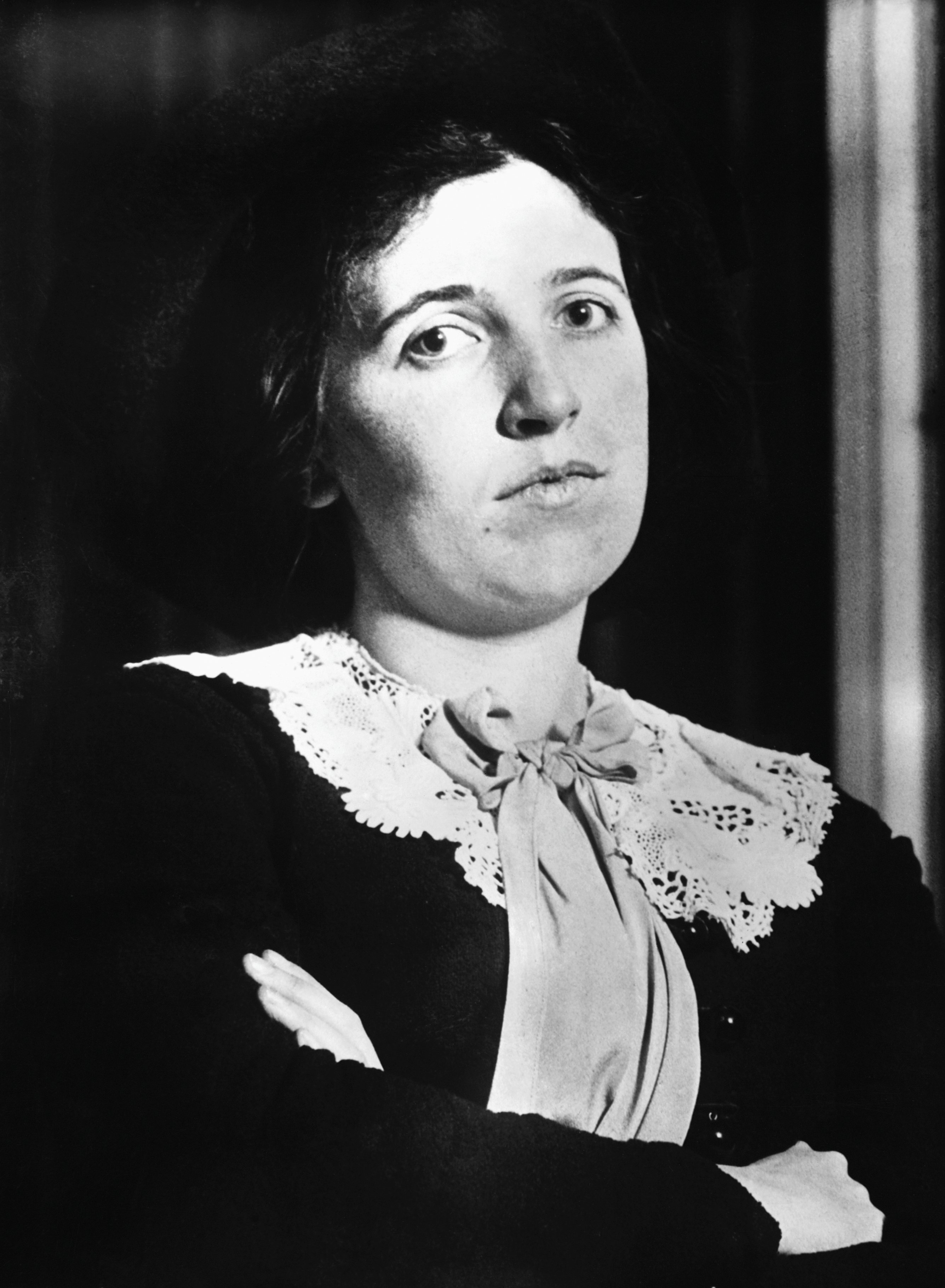 Elizabeth Flynn, fundadora do Sindicato Americano das Liberdades Civis, c. 1913