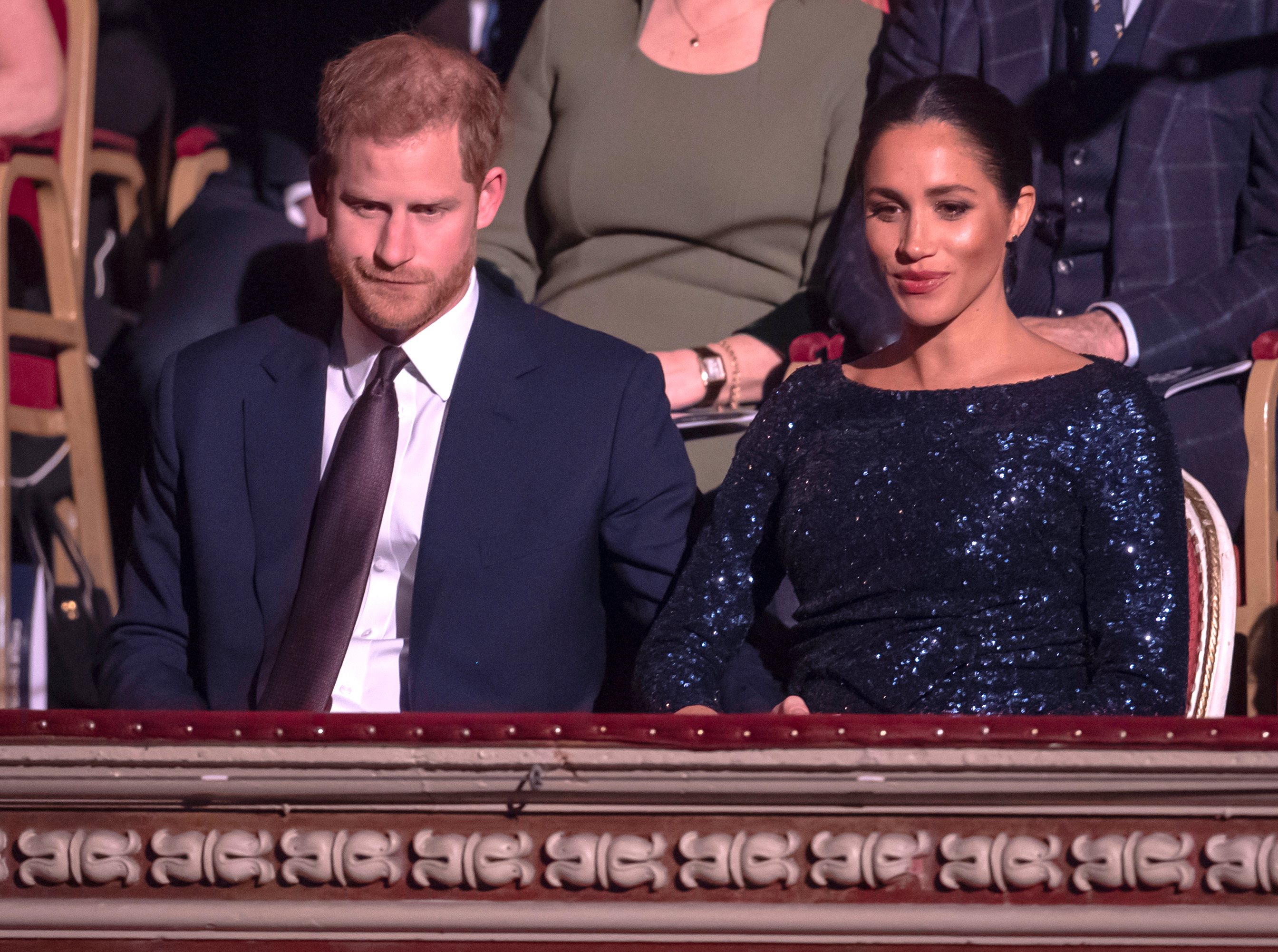 The Duke And Duchess Of Sussex Attend The Cirque du Soleil Premiere Of &quot;TOTEM&quot; In Support Of Sentebale