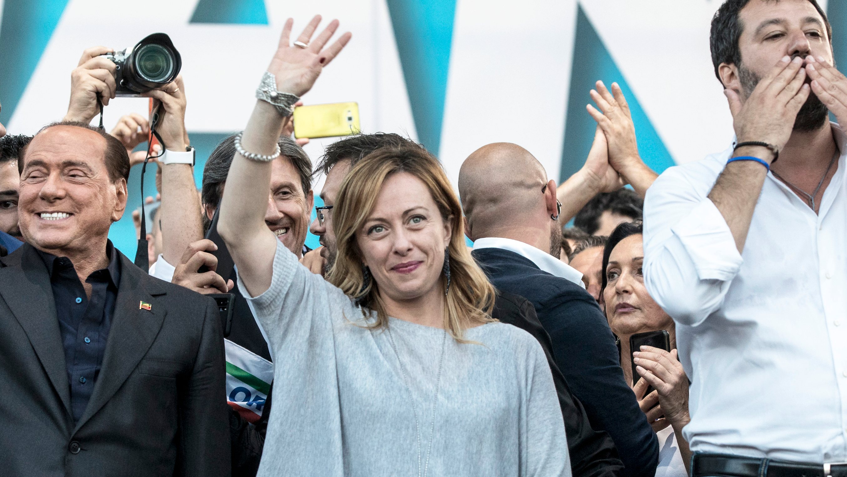 Lega Per Salvini Premier Hold &quot;Italian Pride&quot; Demonstration