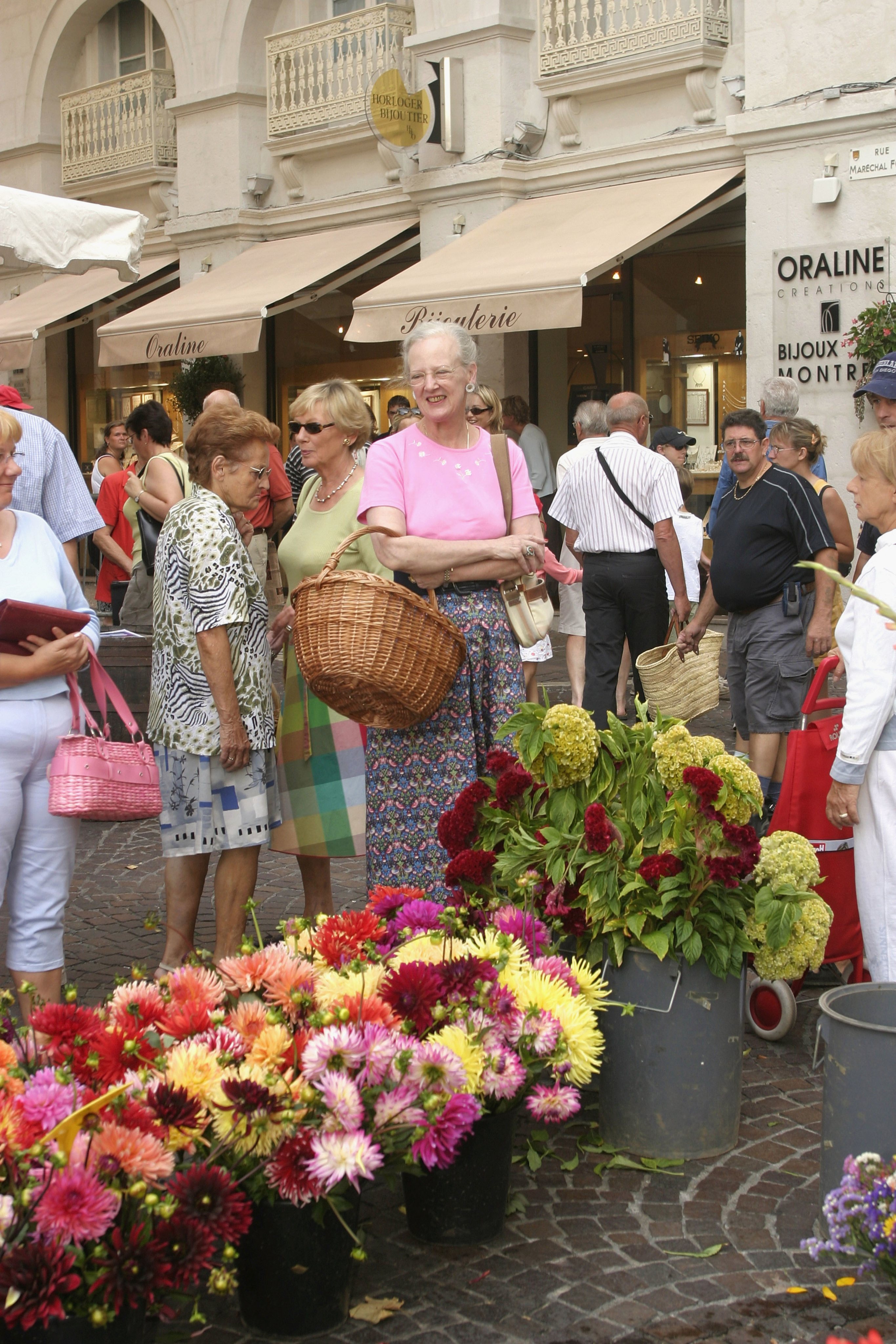 Danish Royals Visit Cahors Market