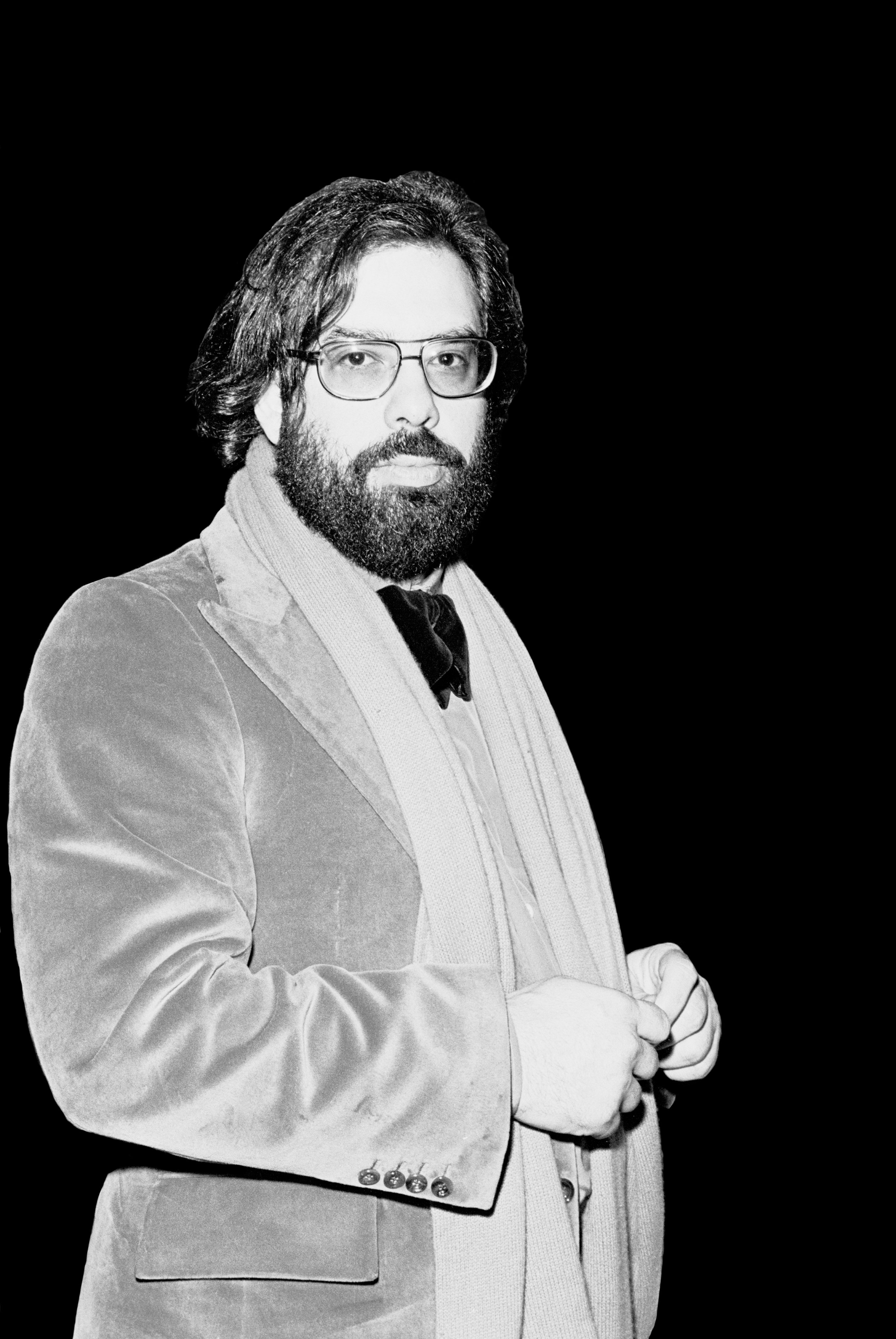 Movie Director Francis Ford Coppola Posing For A Photo