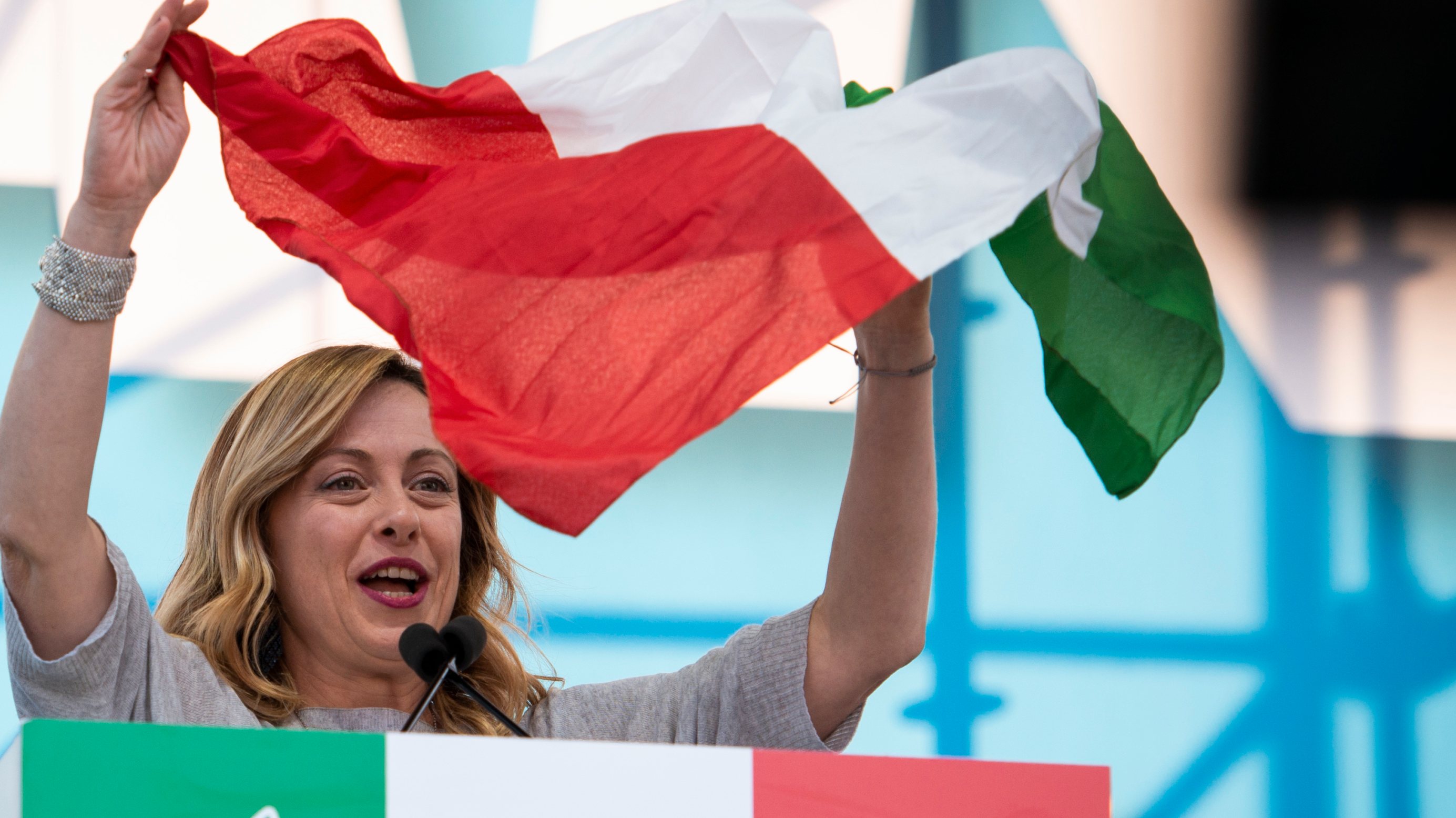 Lega Per Salvini Premier Hold &#039;&#039;Italian Pride&#039;&#039; Demonstration