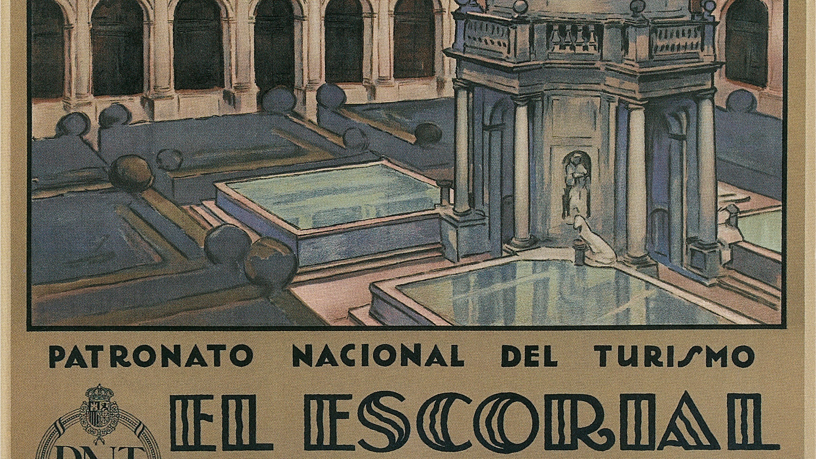 Travel Poster for the Escorial, Spain
