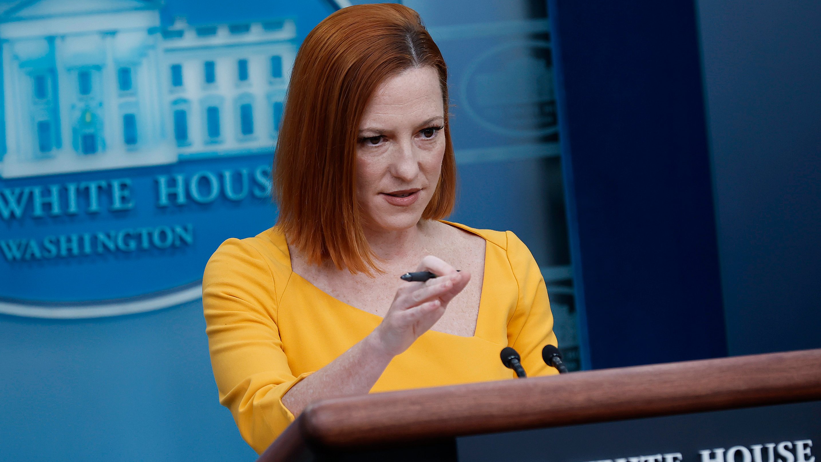 White House Press Secretary Jen Psaki Holds Daily Press Briefing