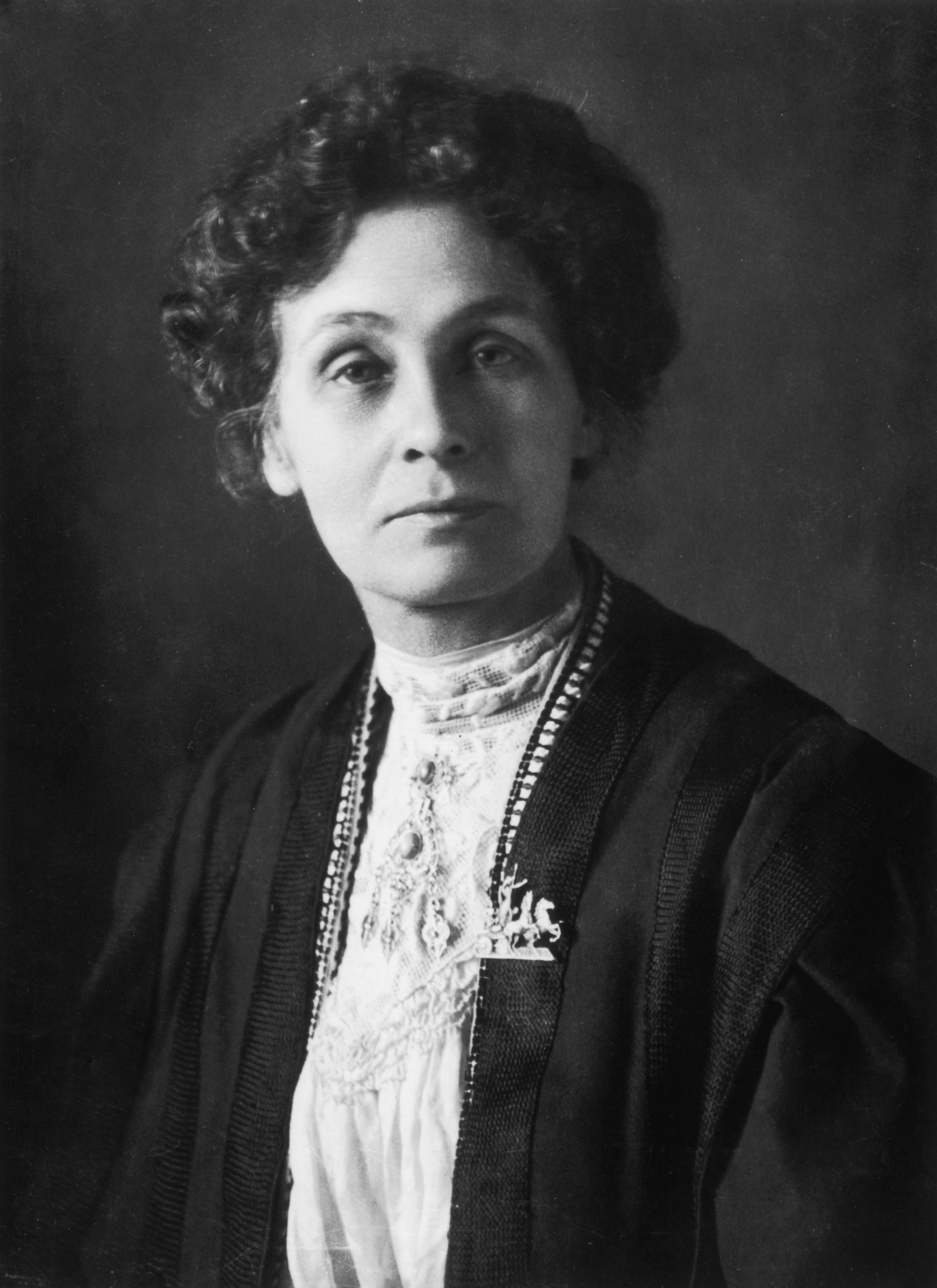 Emmeline Pankhurst, líder do movimento sufragista