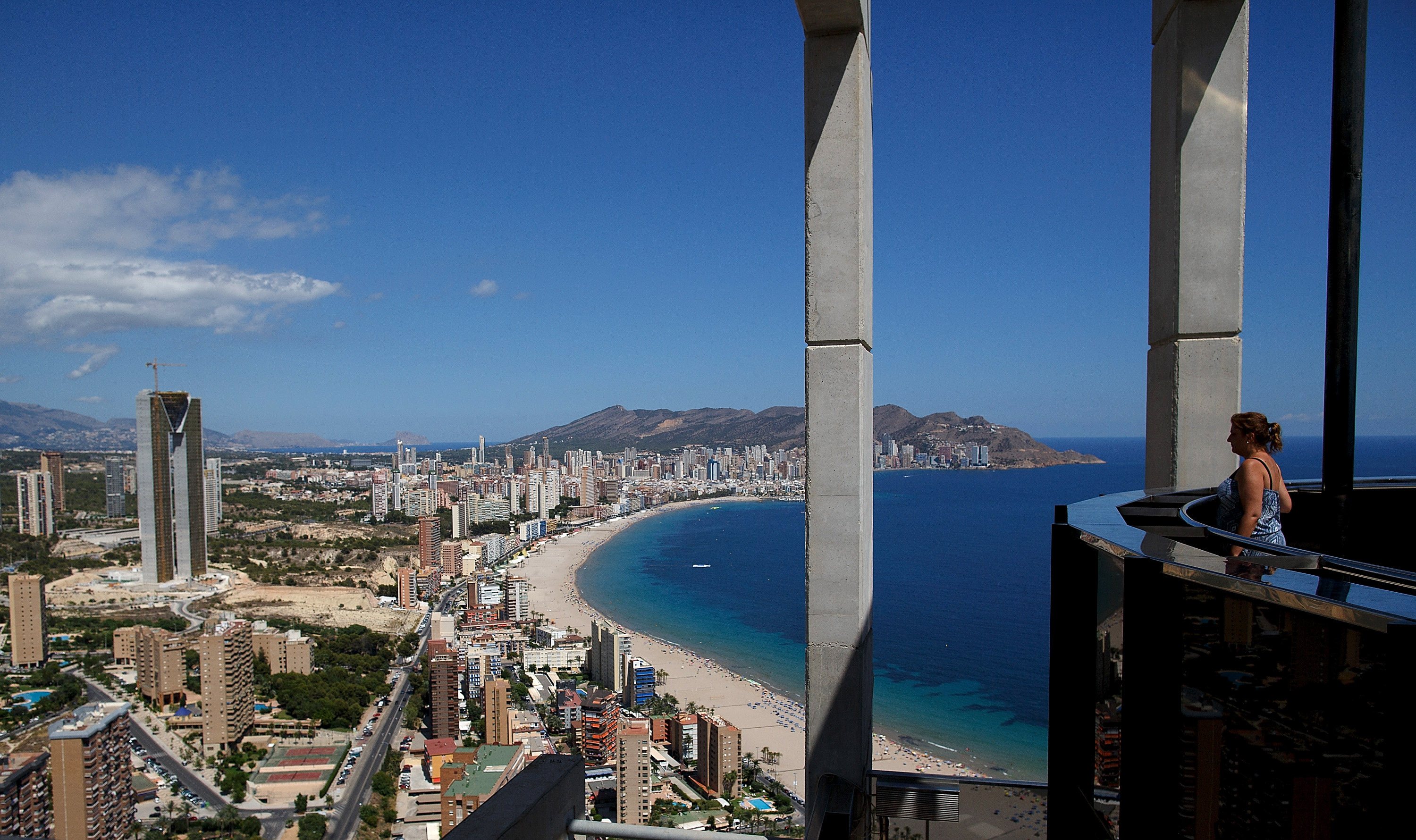 The InTempo Towers In Benidorm Remain Half Built Due To The Faltering Spanish Economy