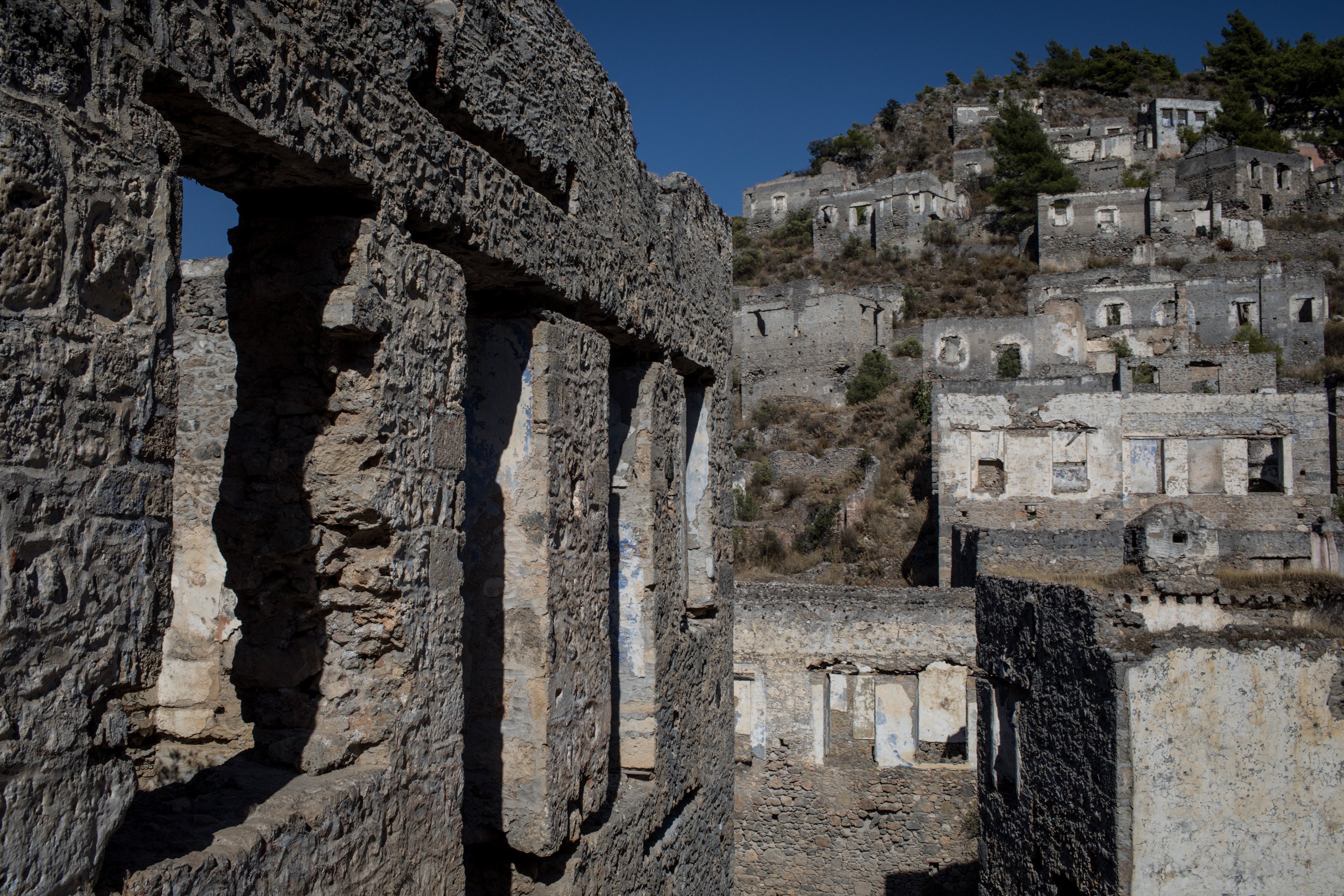 Cidades abandonadas: Kayakoy, Turquia