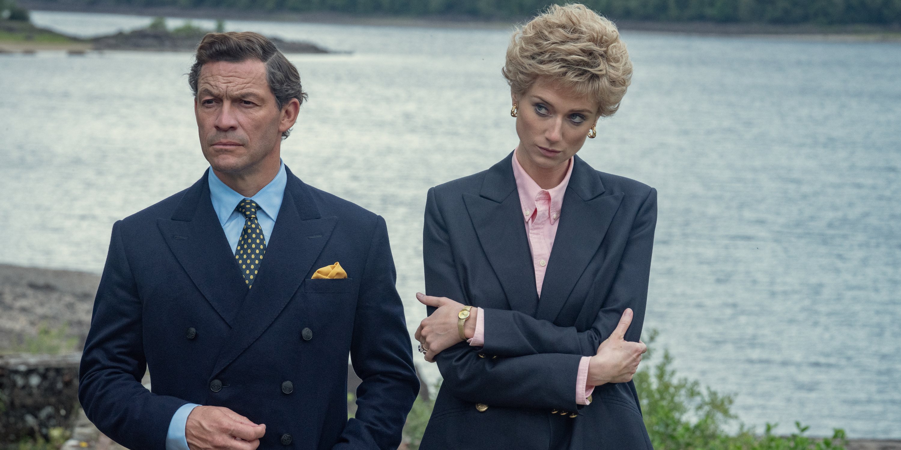 Nesta nova temporada, Dominic West é o príncipe (agora rei) Carlos, Elizabeth Debicki interpreta o papel de Diana de Gales