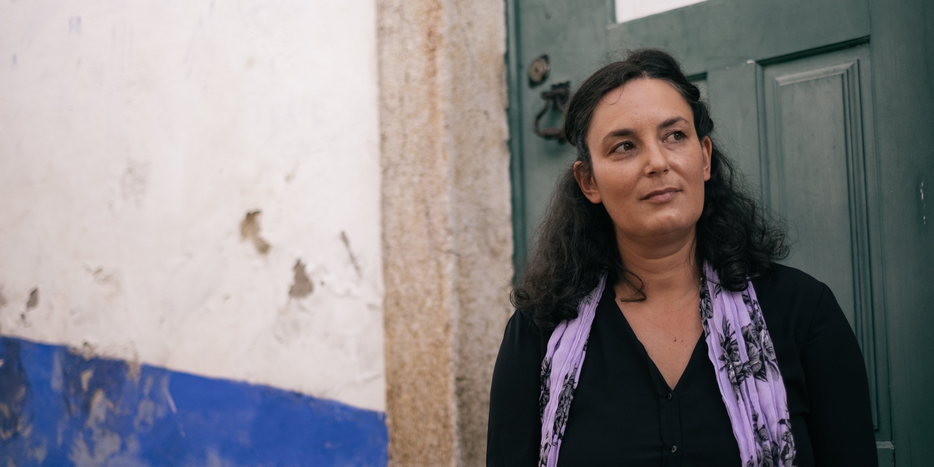 O Observador entrevistou a escritora, Cláudia Andrade, no Festival Internacional Literário de Óbidos, o FOLIO. Óbidos, 23 de Outubro de 2021 ANDRÉ DIAS NOBRE / OBSERVADOR