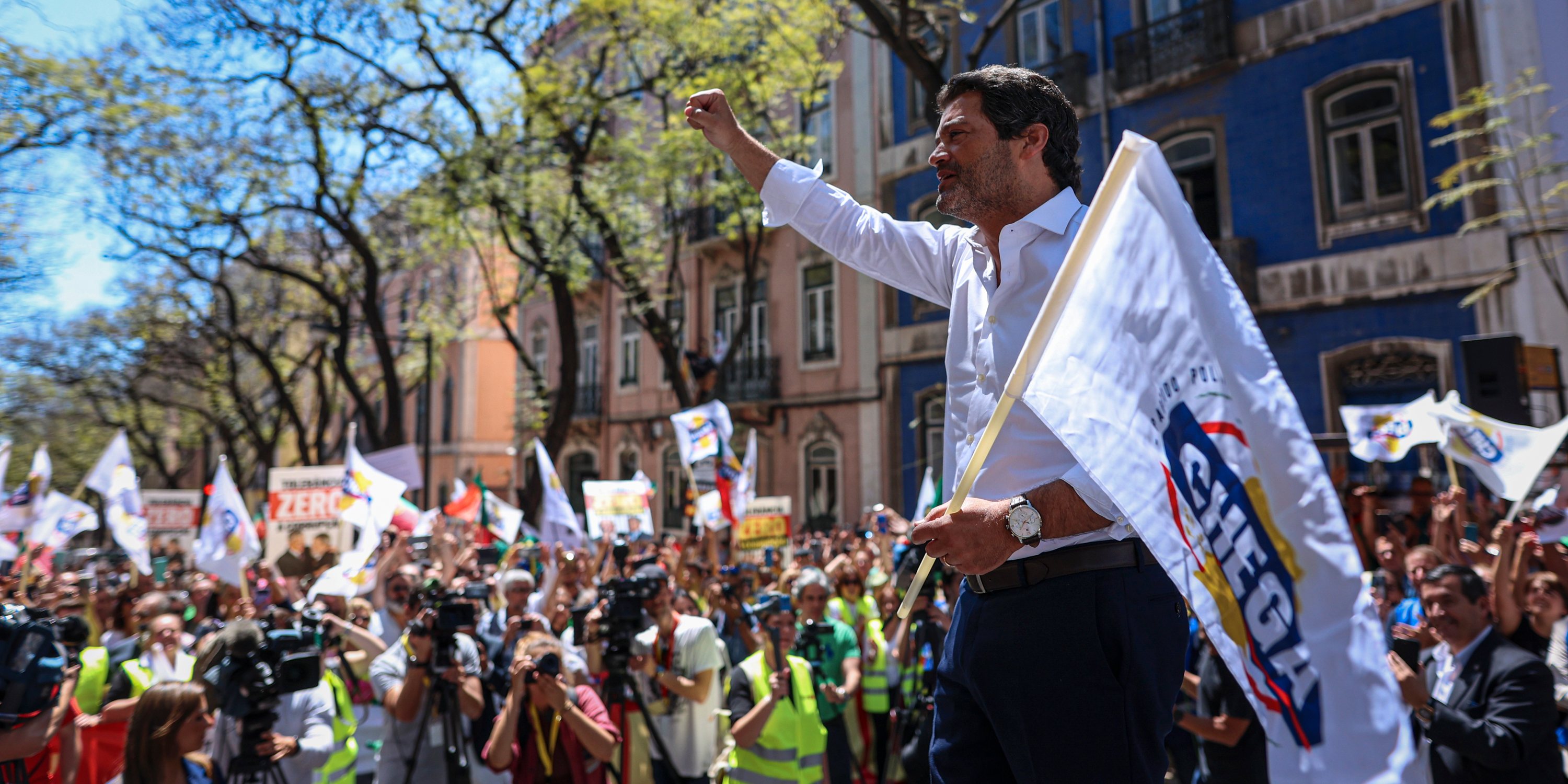 André Ventura anunciou um confederação sindical promovida pelo Chega e ambiciona que esteja nas ruas no verão
