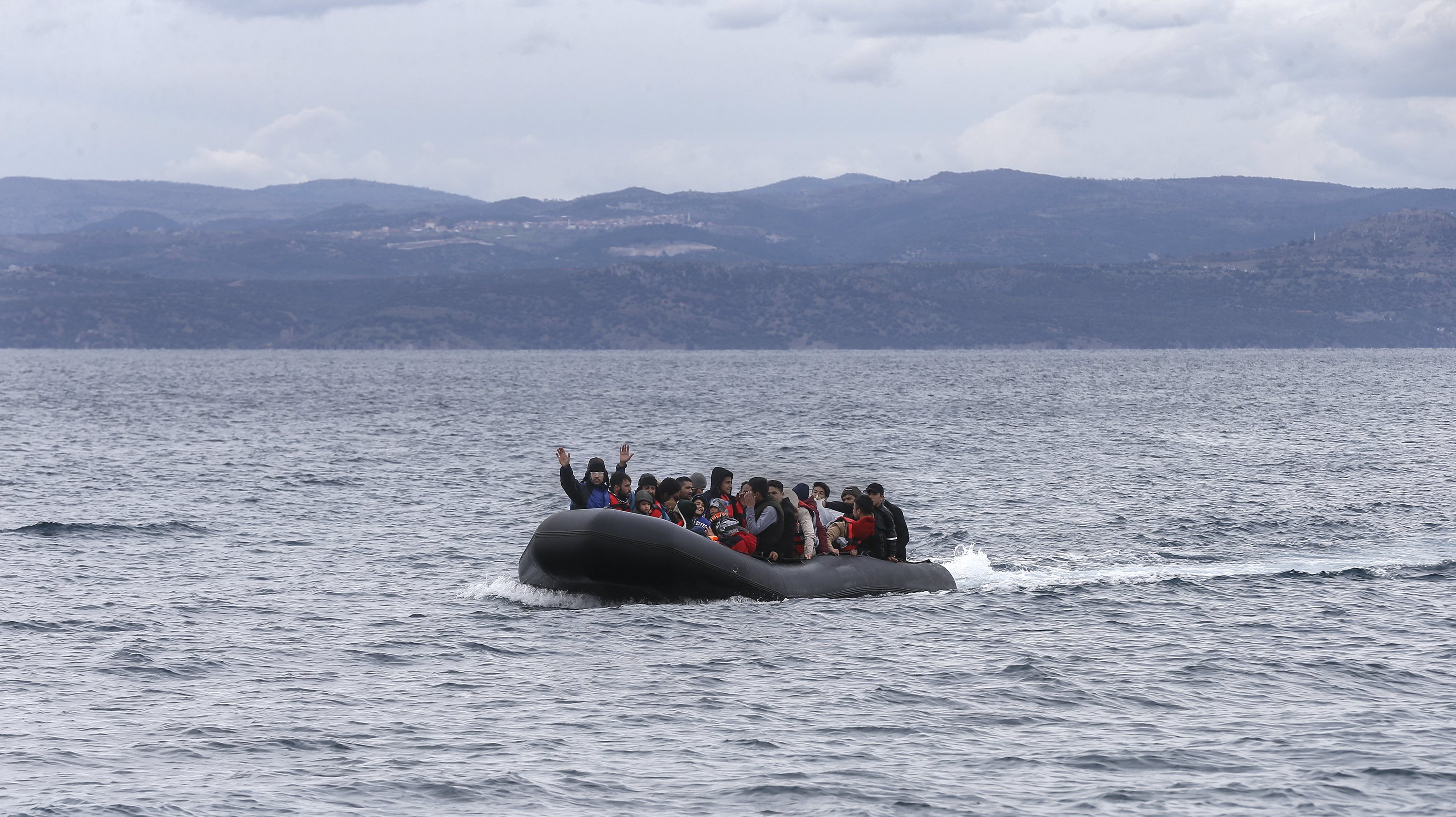 Migrantes ilegais na Grécia