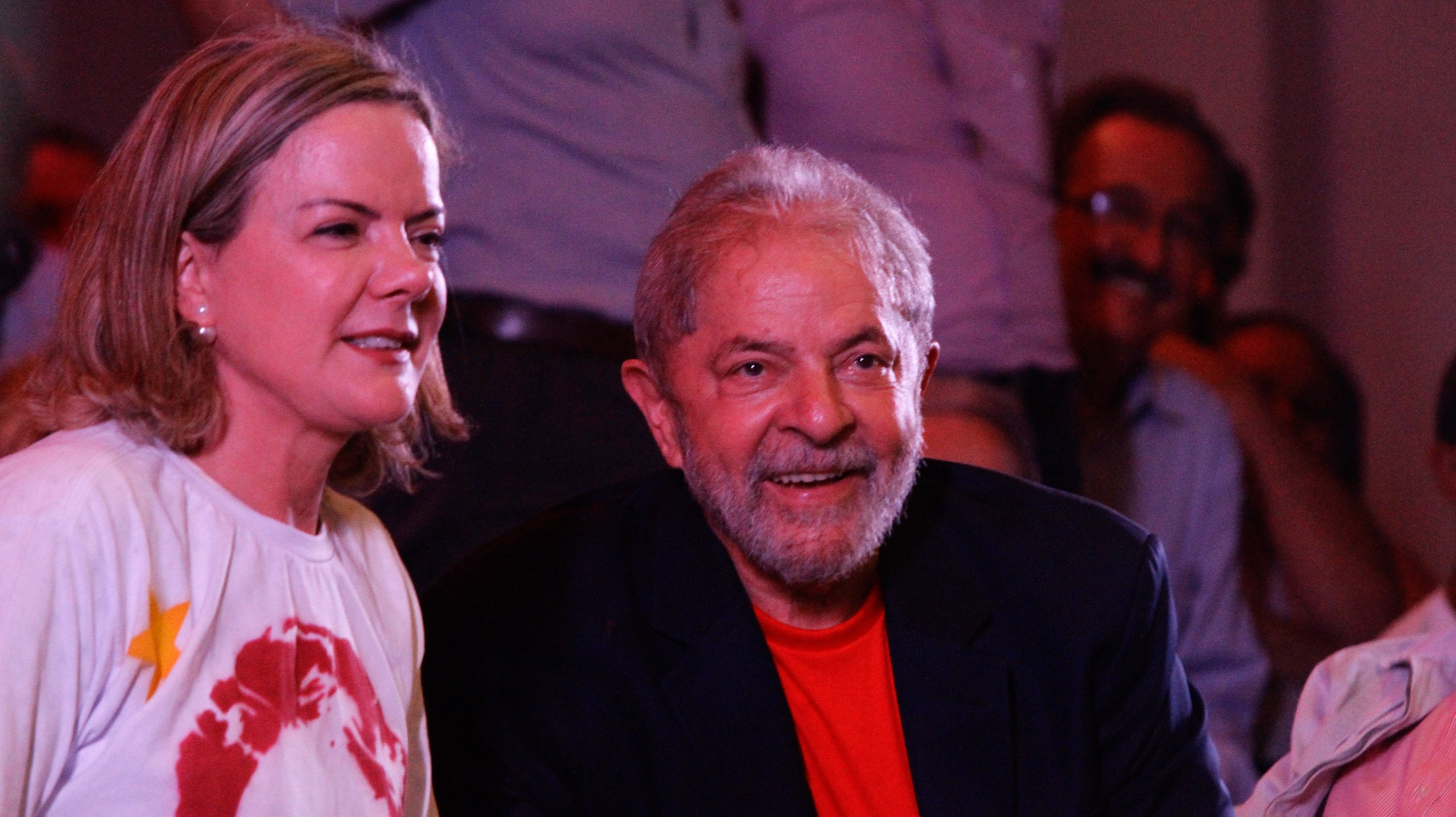Former President Luiz Inacio Lula da Silva Attends Artists And Intellectuals Rally In Support Of His Candidacy