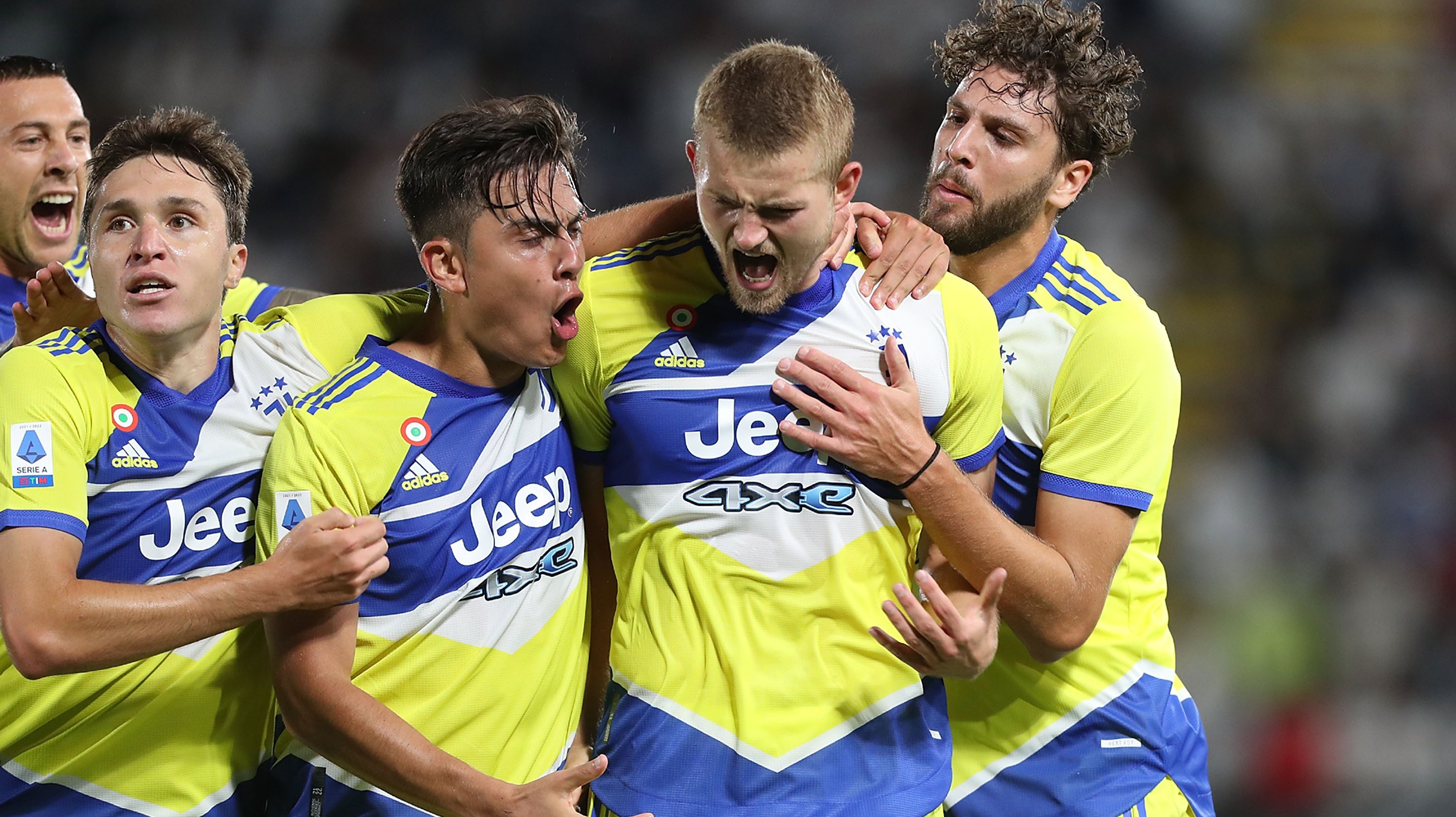 De Ligt aproveitou um canto, foi à área do Spezia e marcou o 3-2 que fez a reviravolta no marcador para o primeiro triunfo da Juventus