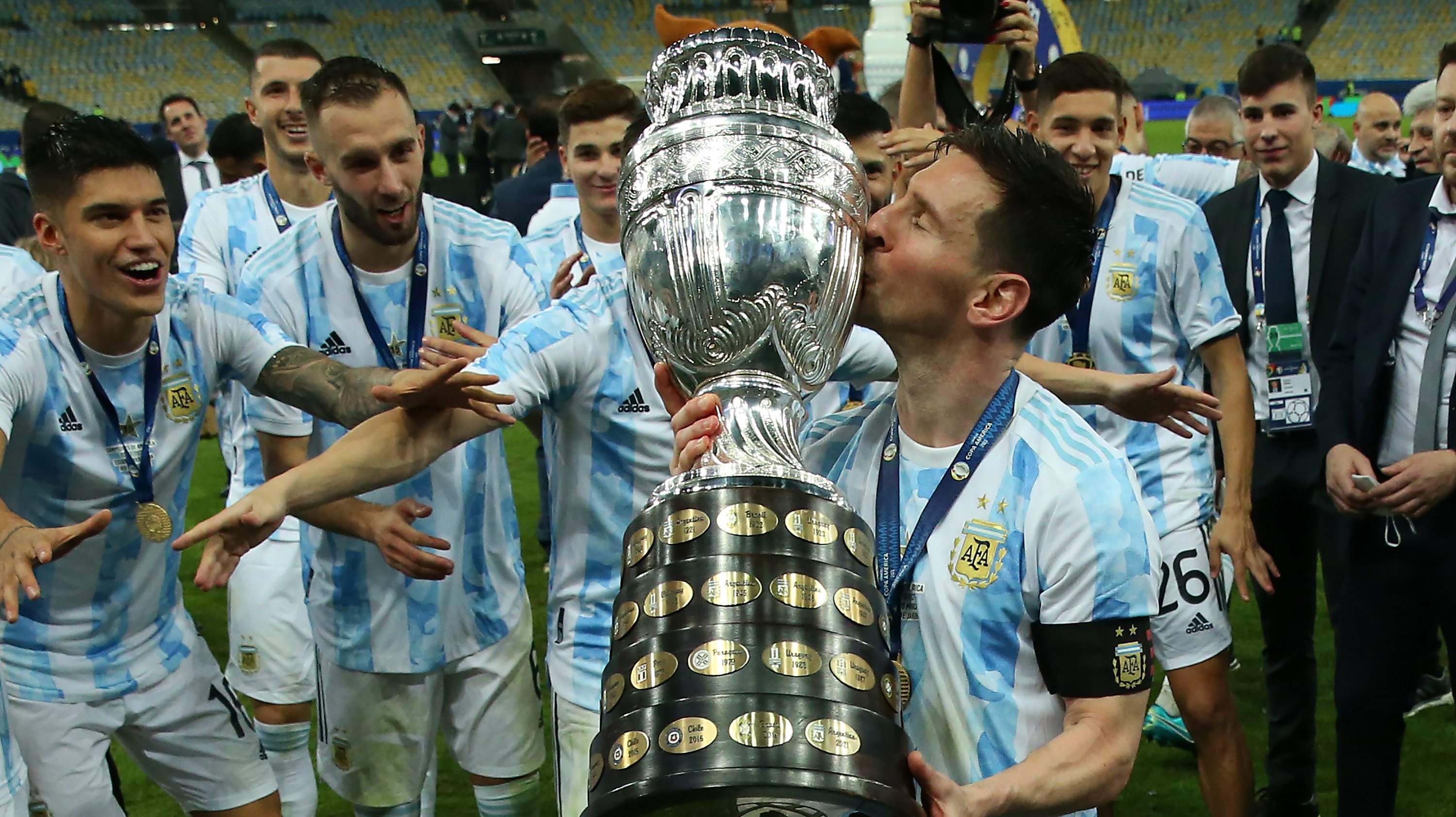 Messi tirou a Argentina de um longo jejum na Copa América