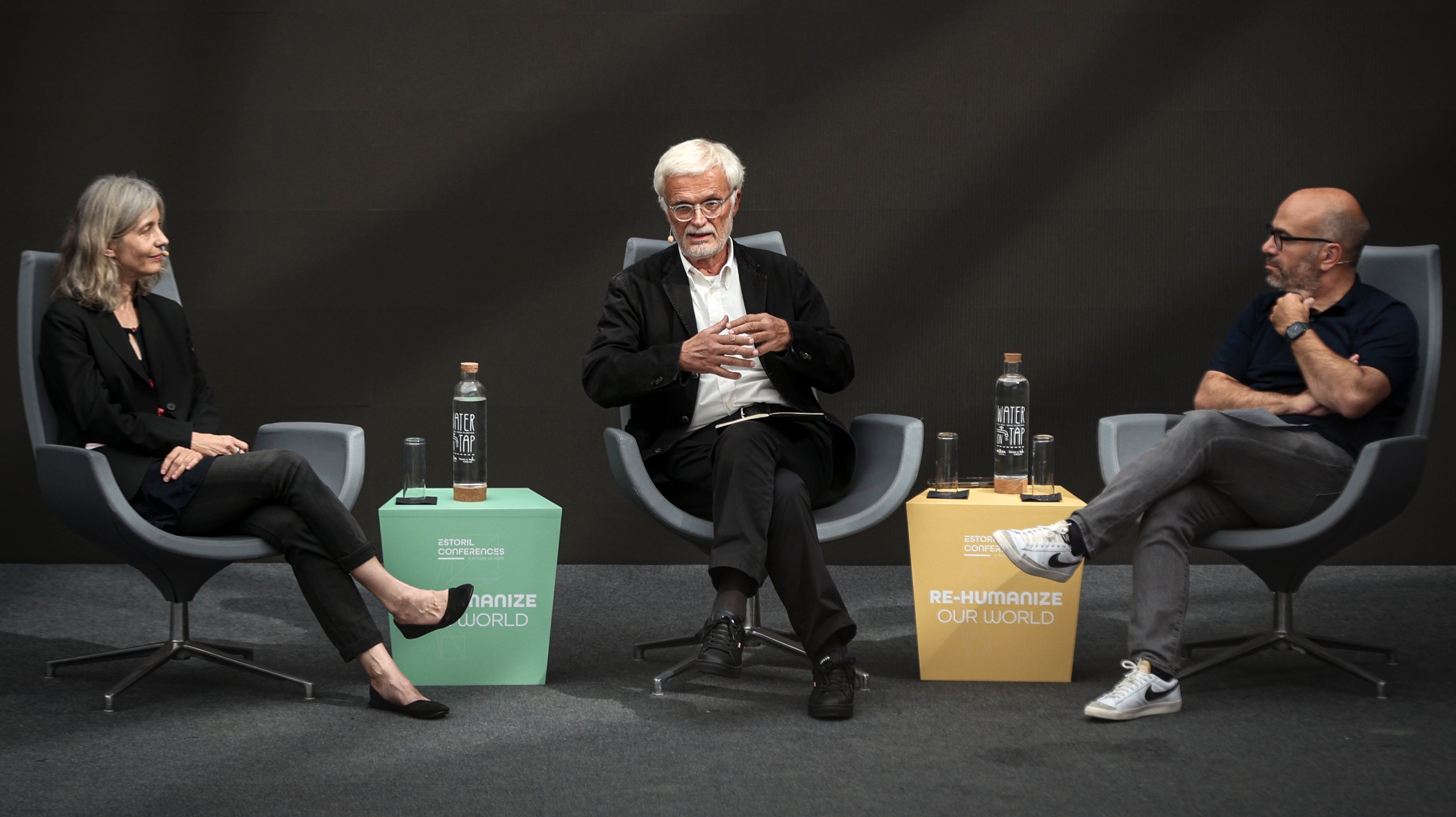 Anne-Laure Fayard, Ezio Manzoni e Miguel Pinto Luz debateram o futuro das cidades