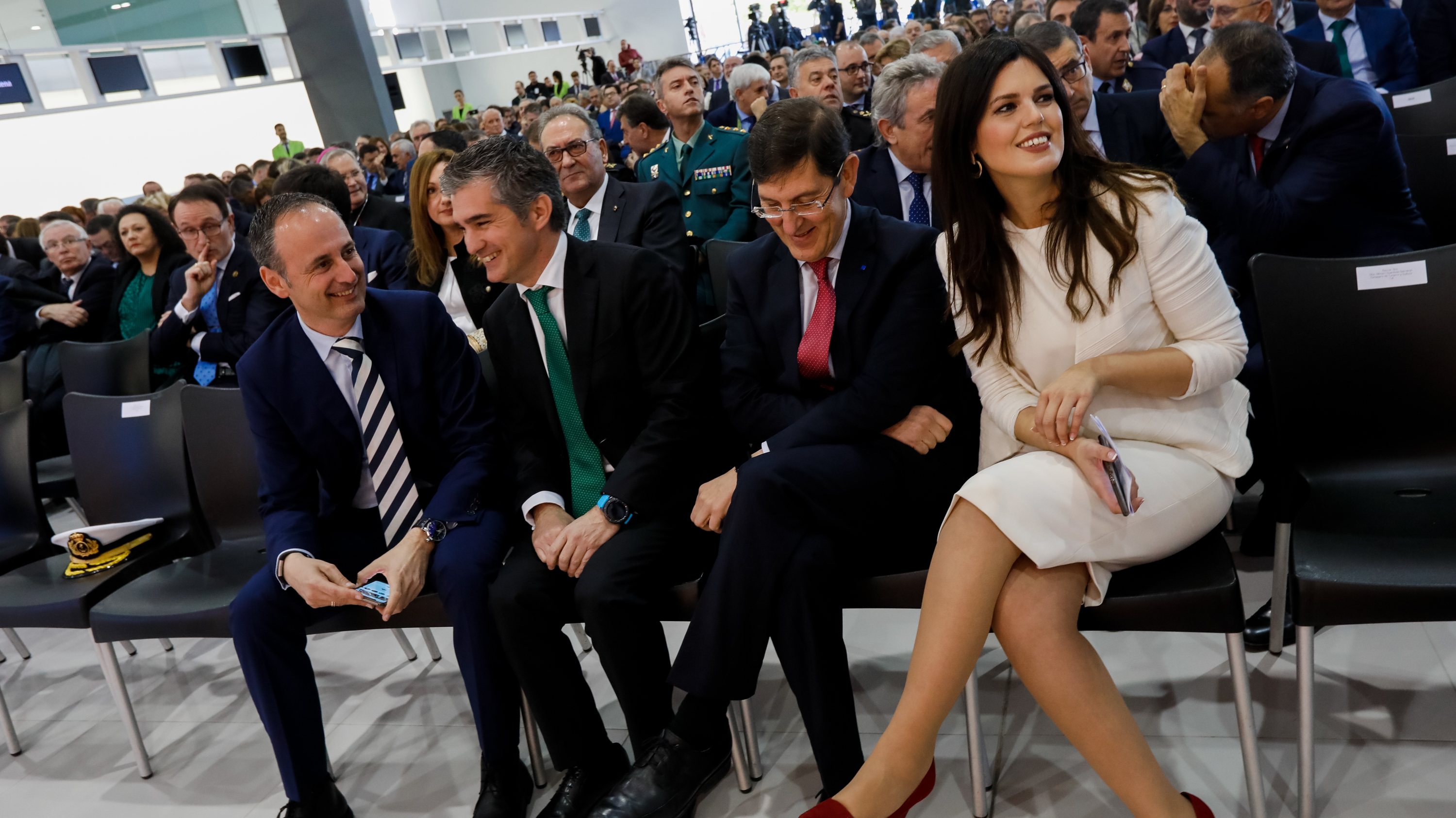 King Felipe Of Spain Opens The International Airport Of Murcia
