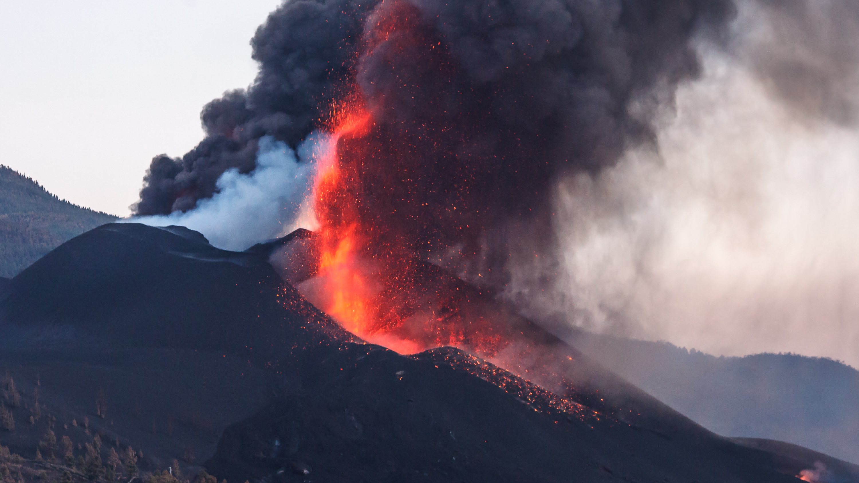 Erupção do vulcão Cumbre Vieja, La Palma, Espanha