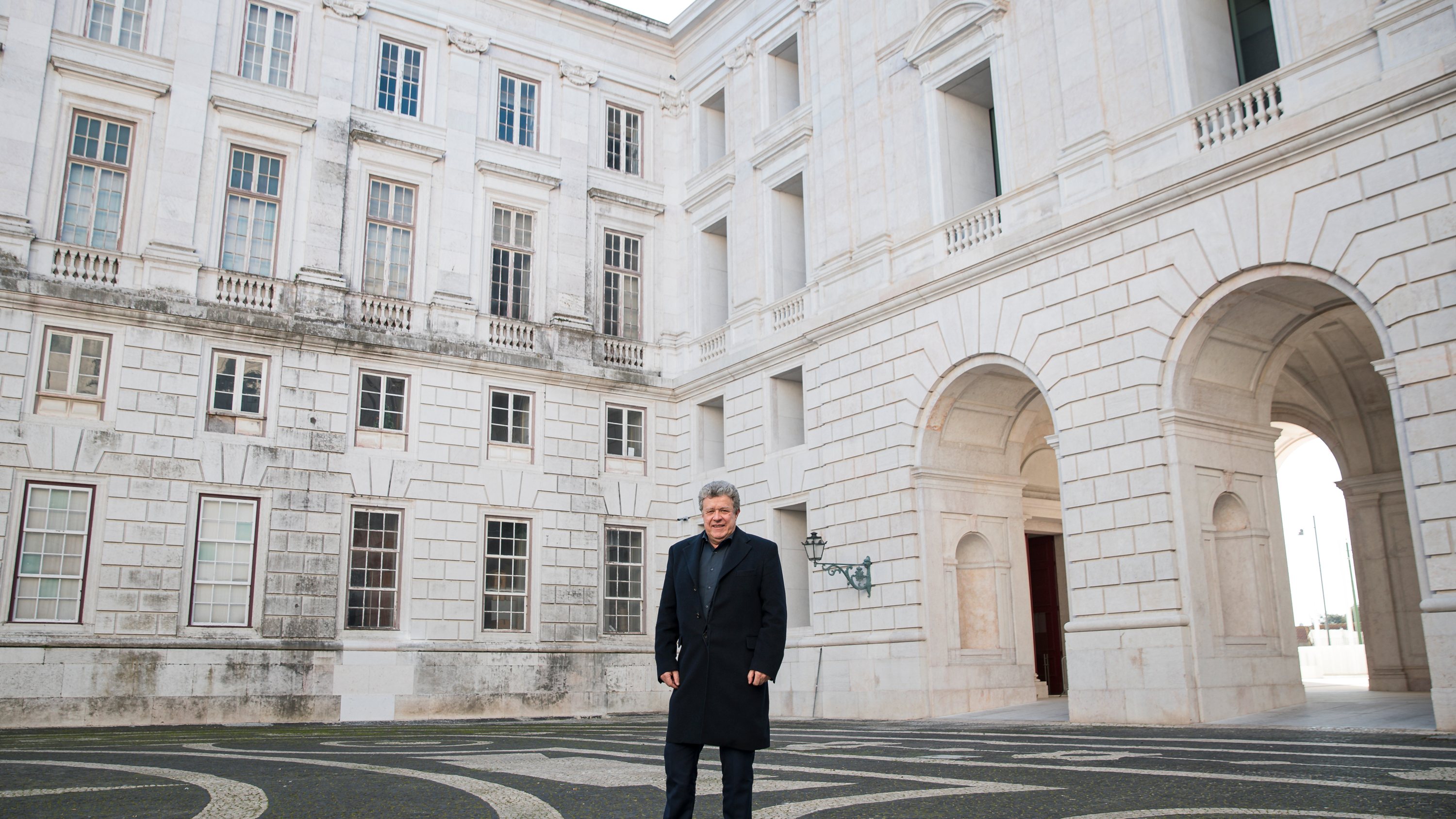 João Carlos dos Santos, director geral do património fotografado no Palácio da Ajuda. Lisboa, 16 de Dezembro de 2021. FILIPE AMORIM/OBSERVADOR