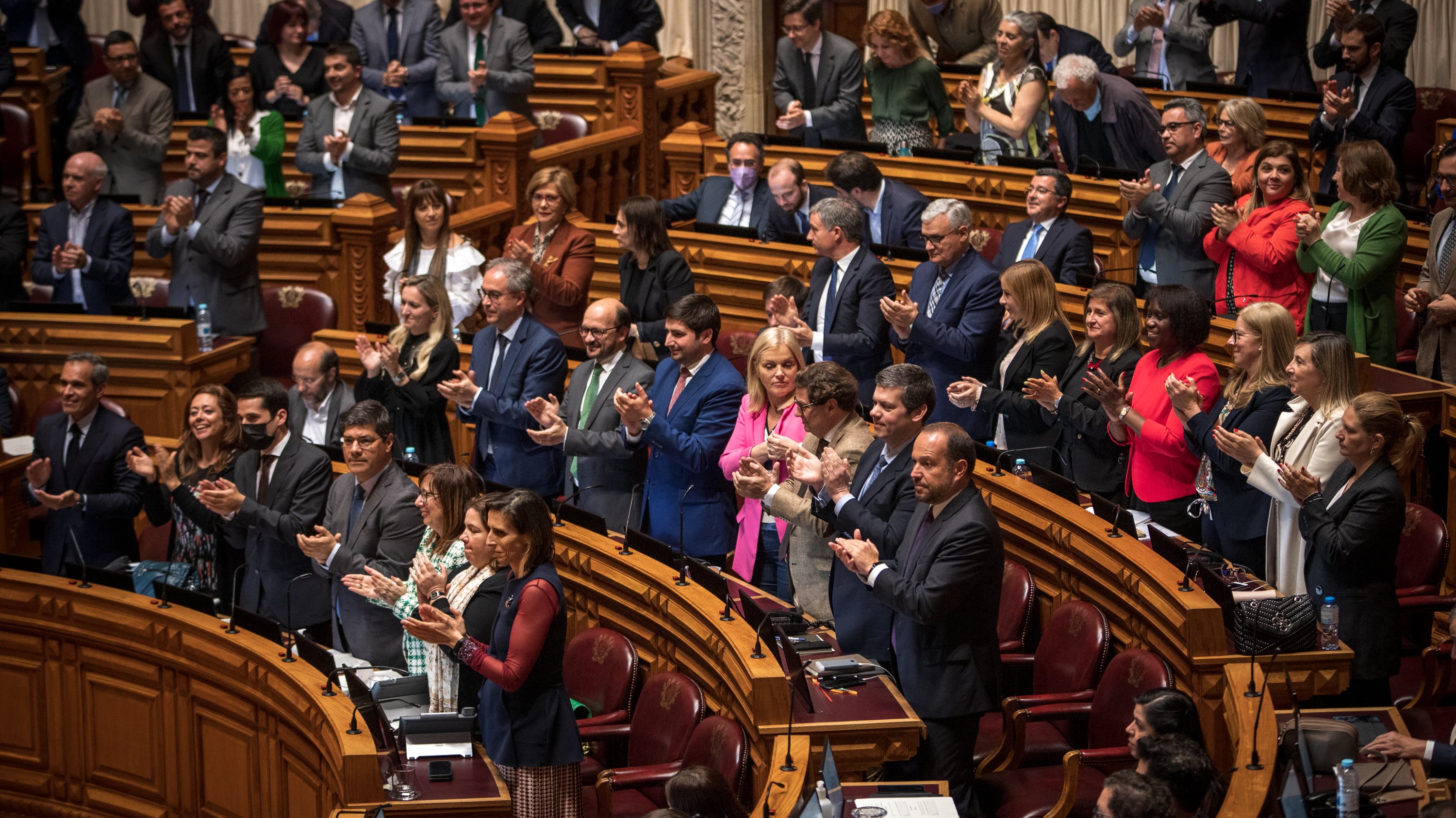 Votação do Orçamento do Estado (OE) para 2022, na Assembleia da República. Lisboa, 29 de Abril de 2022 TOMÁS SILVA/OBSERVADOR