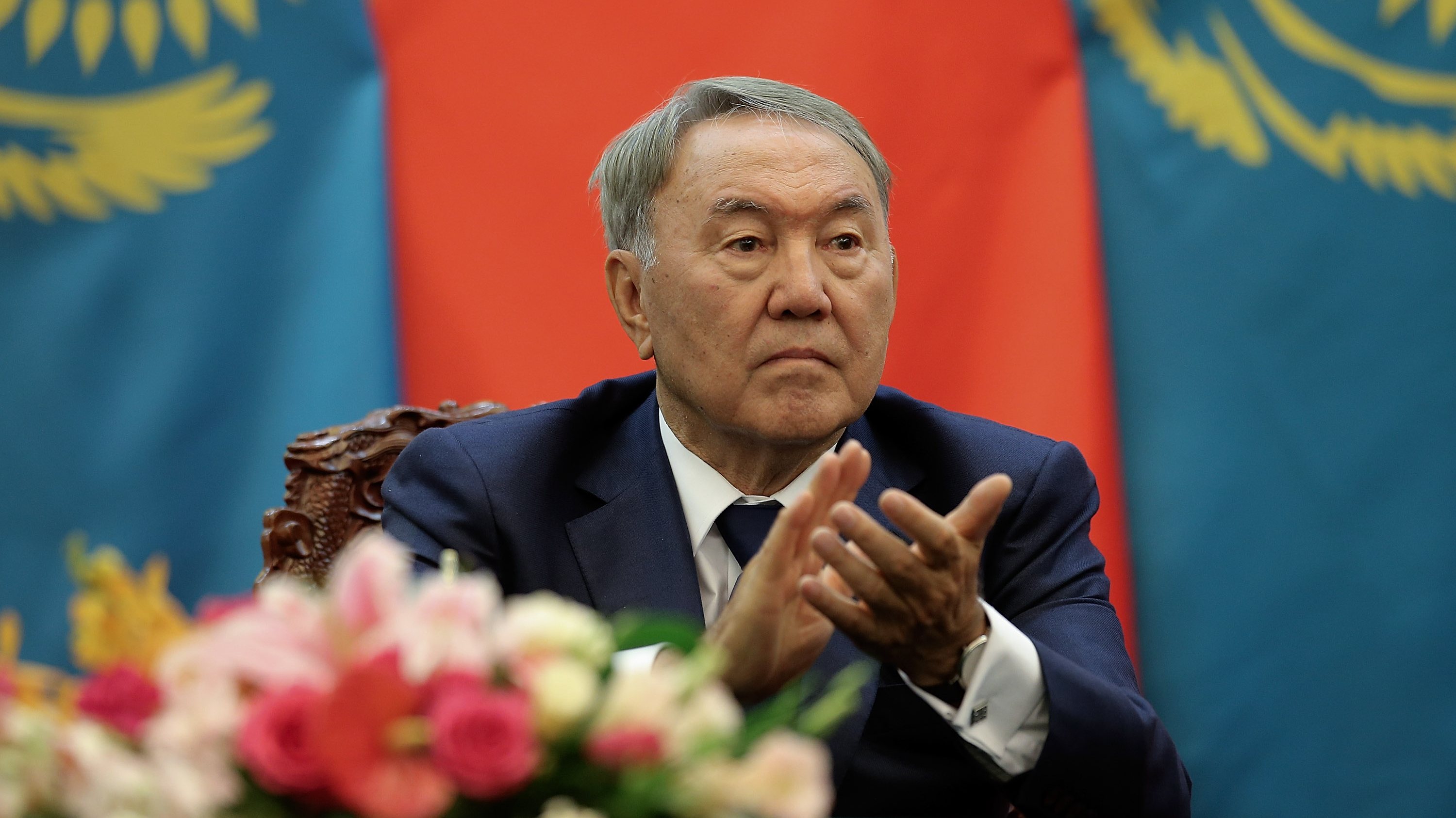Chinese President Xi Jinping Meets Kazakhstan President Nursultan Nazarbayev