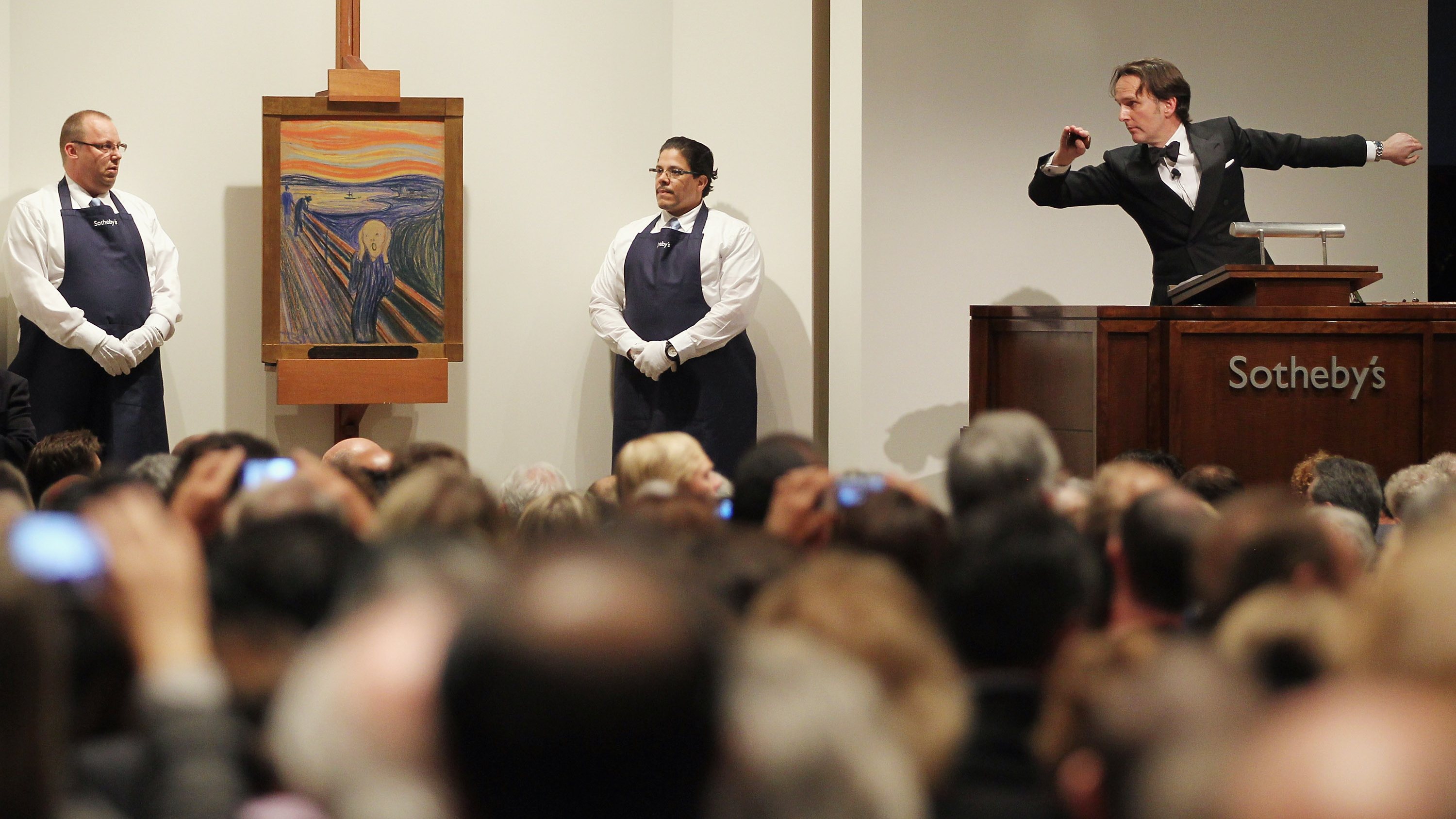 Edvard Munch&#039;s &quot;The Scream&quot; Auctioned At Sotheby&#039;s