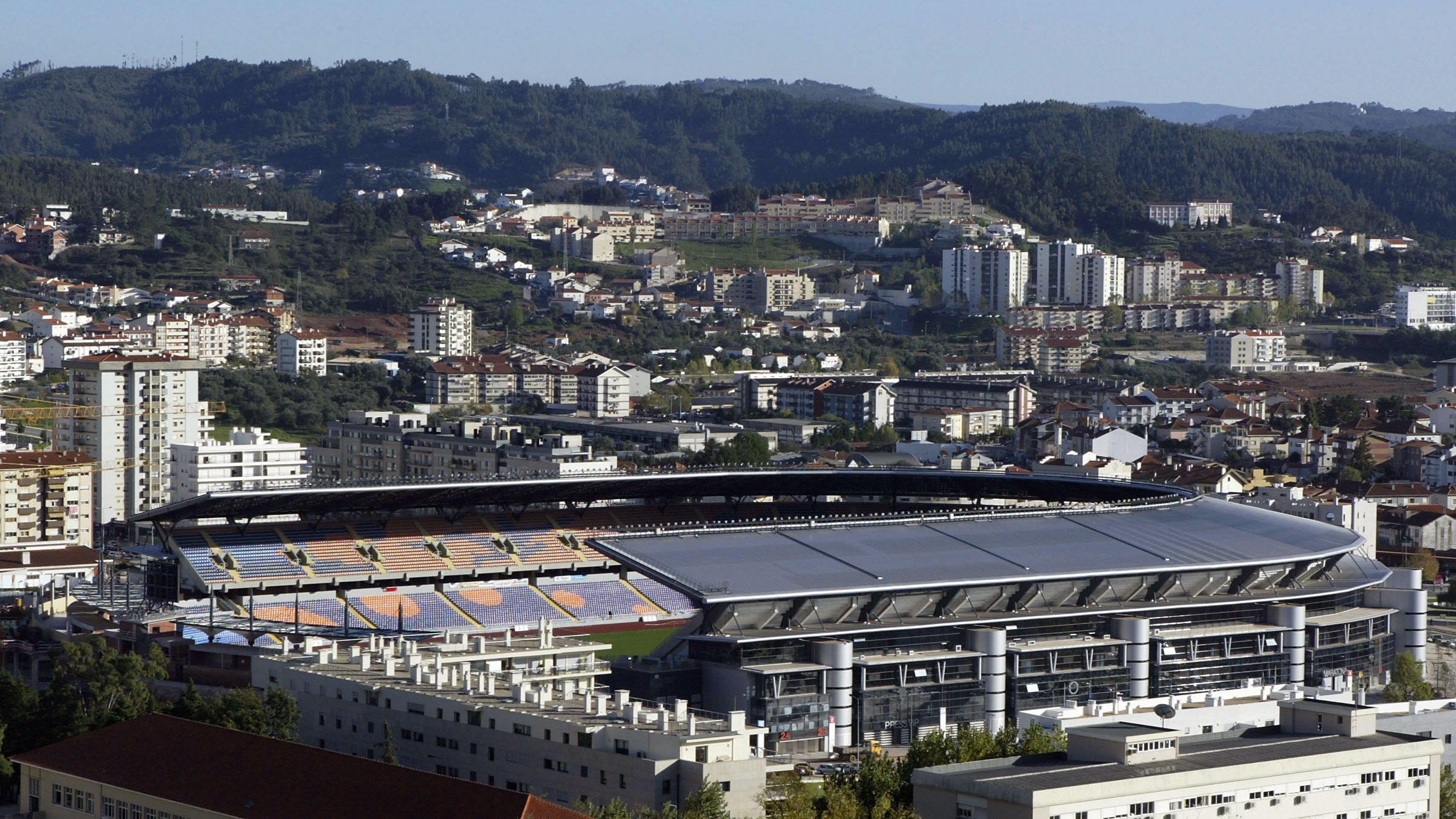 General view of Municipal Stadium, Coimbra.