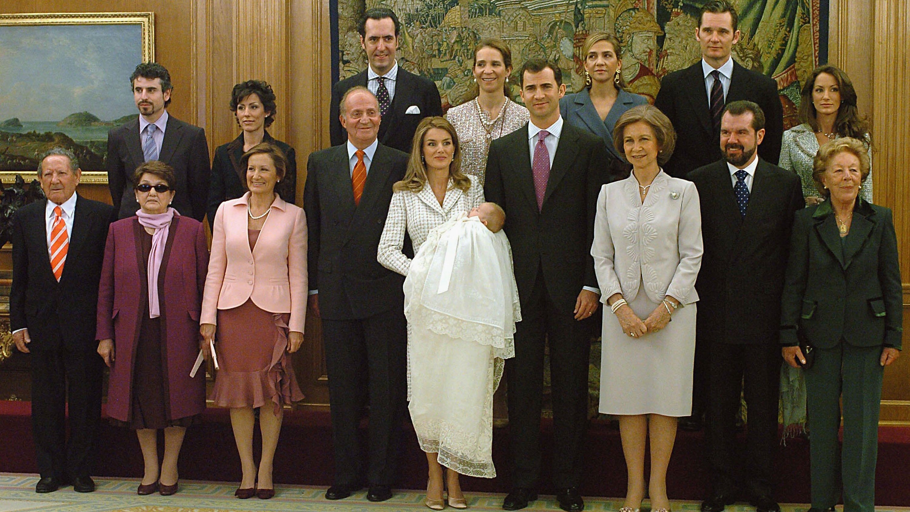 Spanish Royals Christen Princess Leonor
