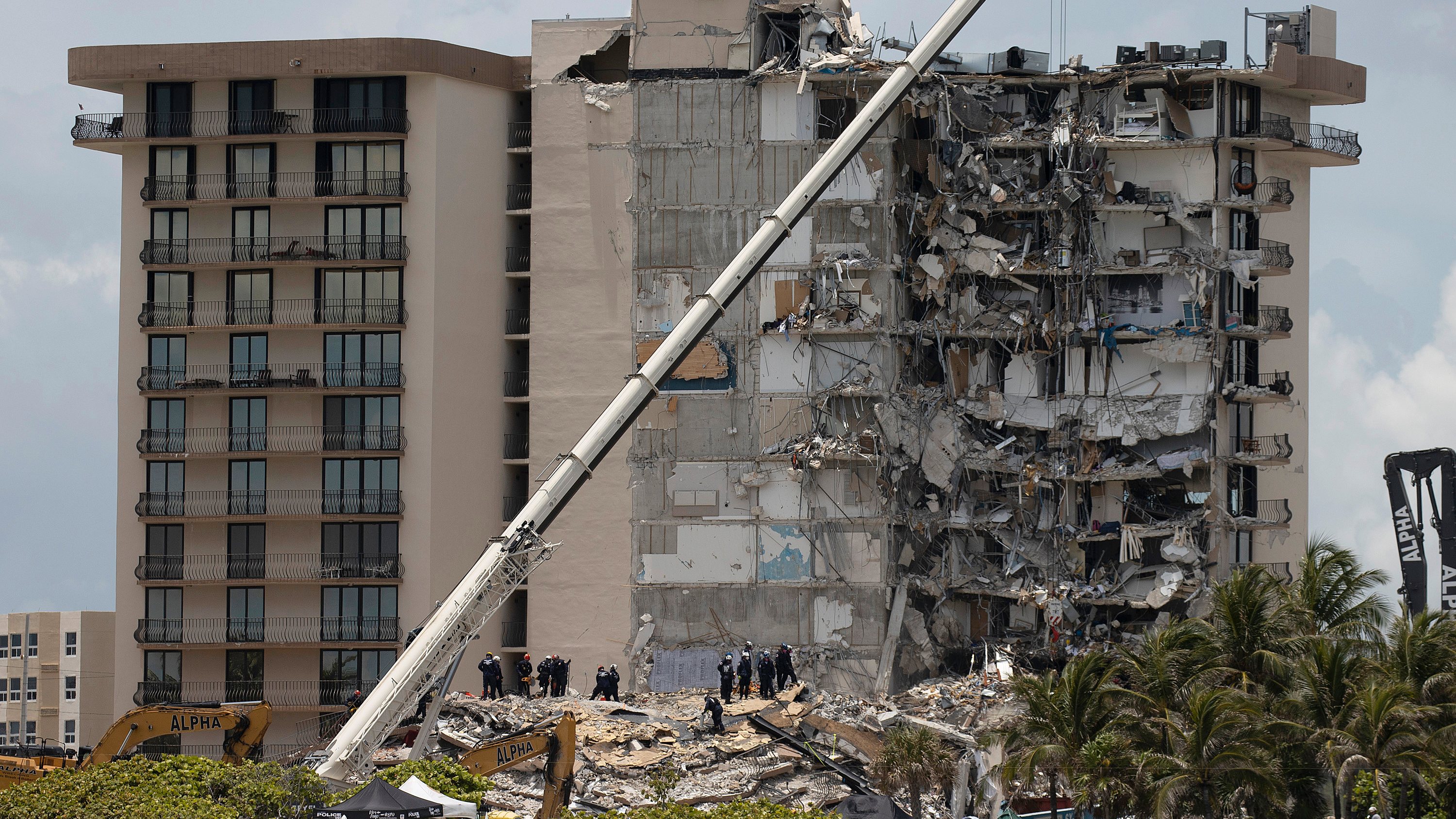 Dozens Presumed Missing After Residential Building In Miami Area Partially Collapses