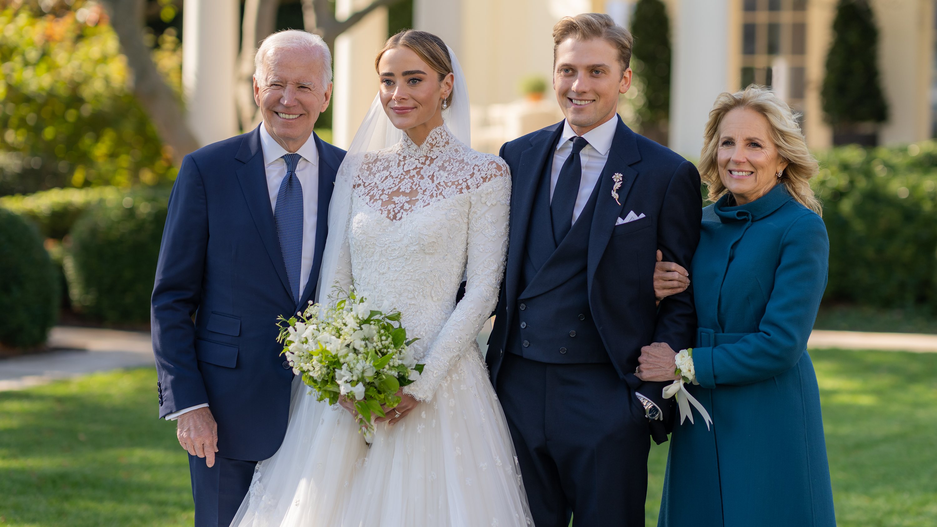 Joe Biden&#039;s Granddaughter Gets Married On White House South Lawn