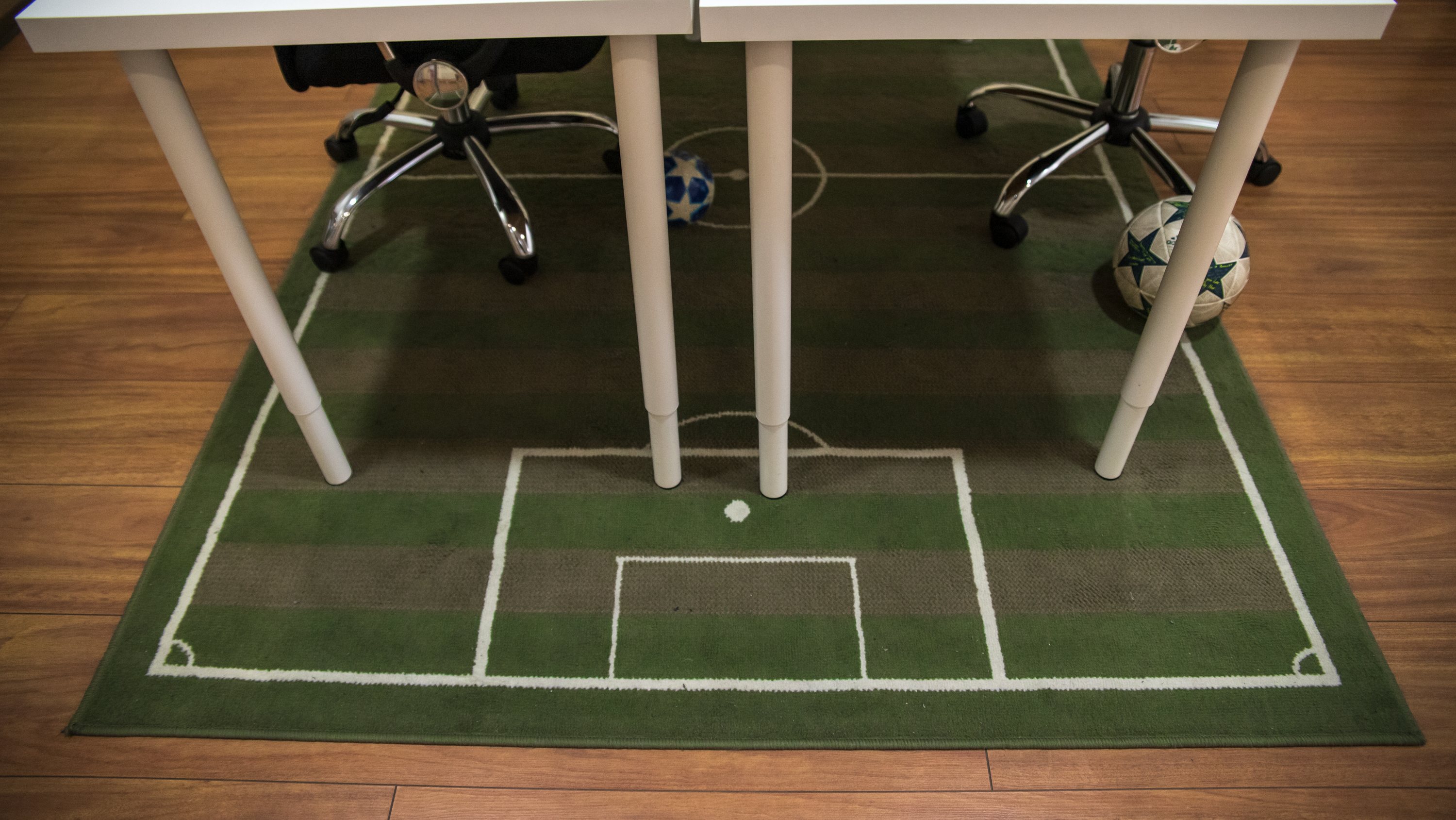 Entrevista aos criadores de uma startup chamada Be Splink, que através de tecnologia de realidade aumentada, fabricam peças únicas de coleção de jogadores de futebol. 7 de Julho de 2022, Lisboa TOMÁS SILVA/OBSERVADOR