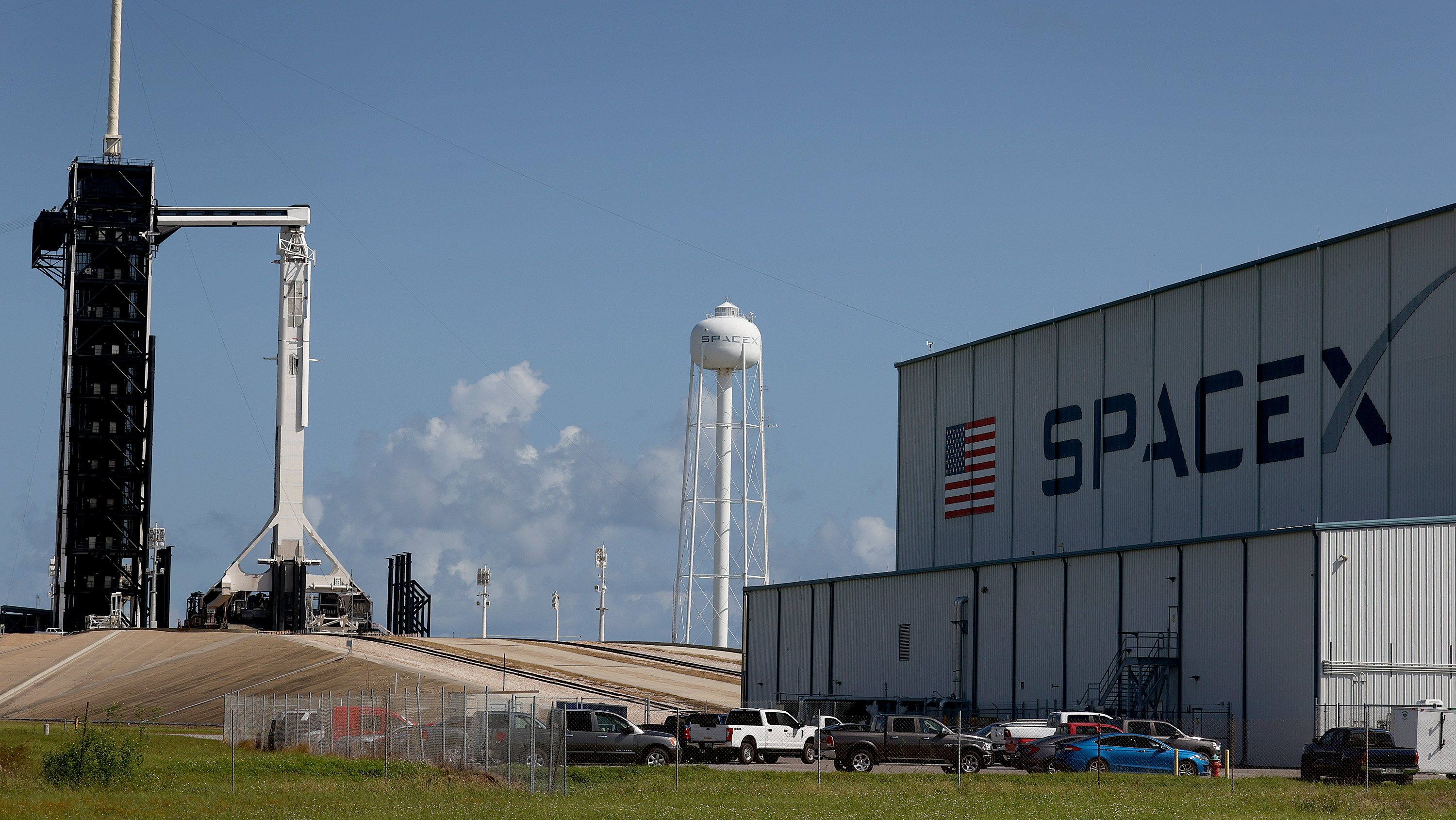 Space X Prepares To Launch First Civilian Mission To Space