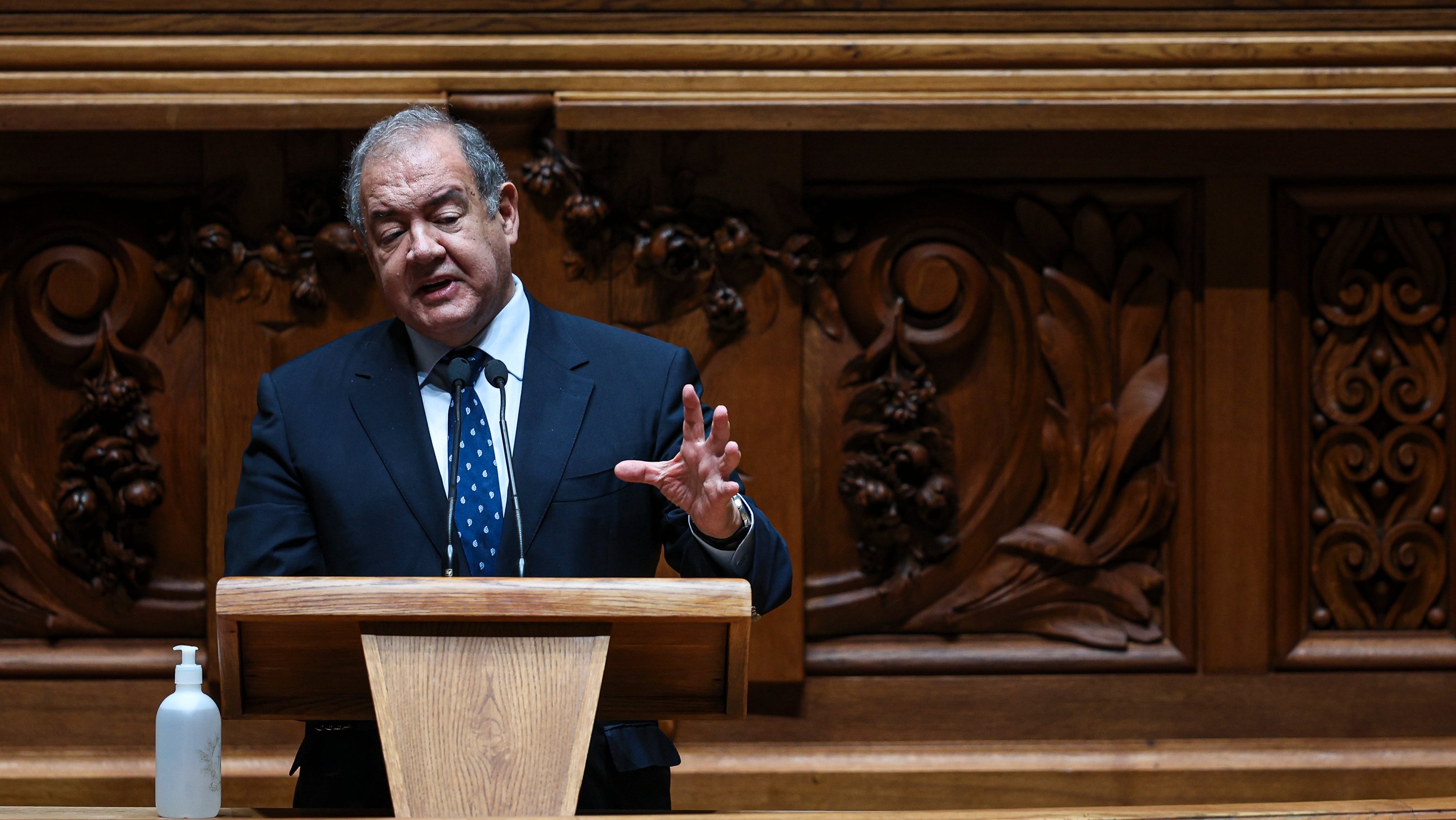 Costa Silva esteve no parlamento no âmbito da discussão do OE 2023.