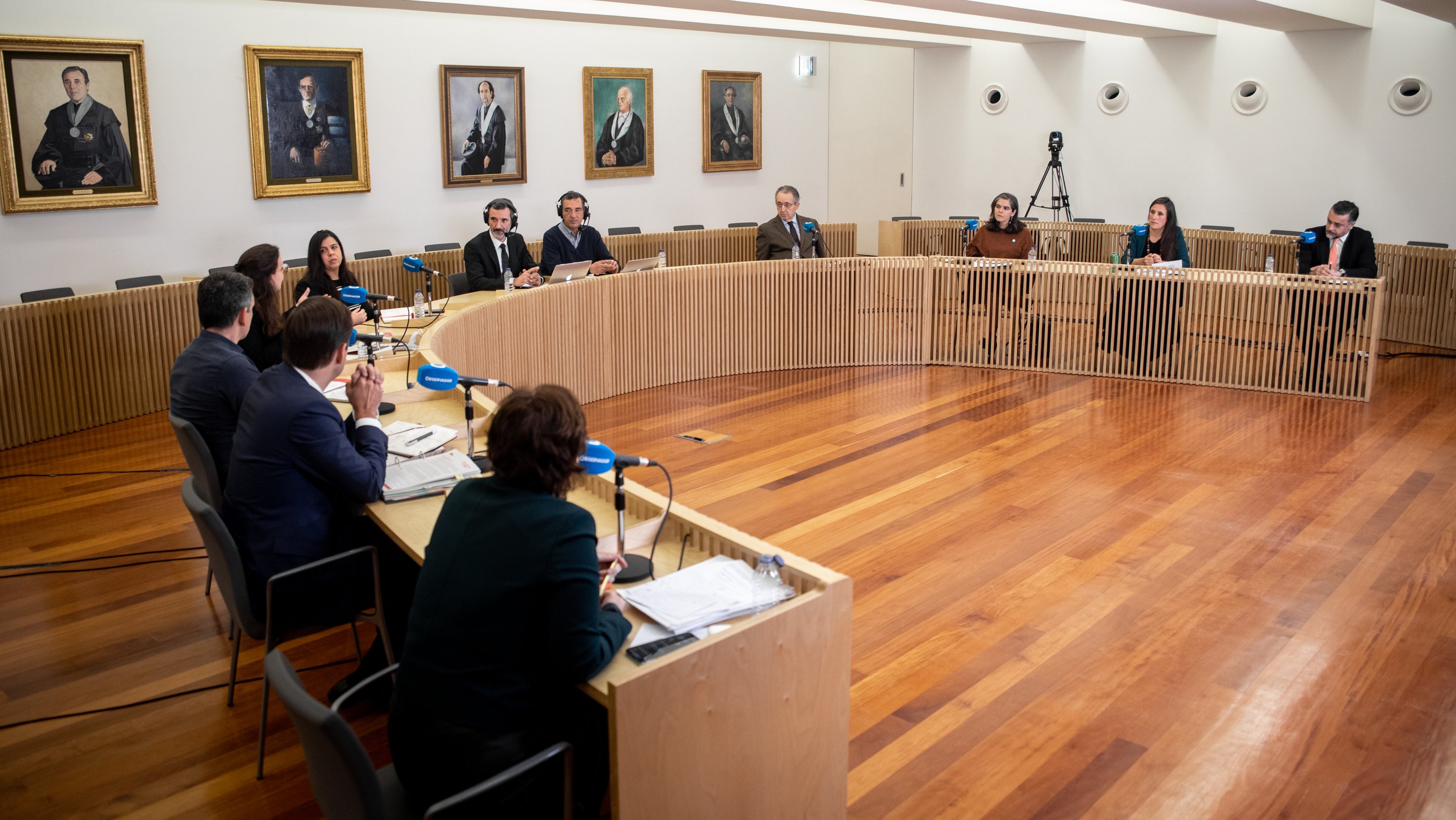 Debate para as Eleições Legislativas com os cabeças de lista de cada partido para Lisboa. Universidade Nova, Lisboa 13 de Janeiro de 2021 TOMÁS SILVA/OBSERVADOR