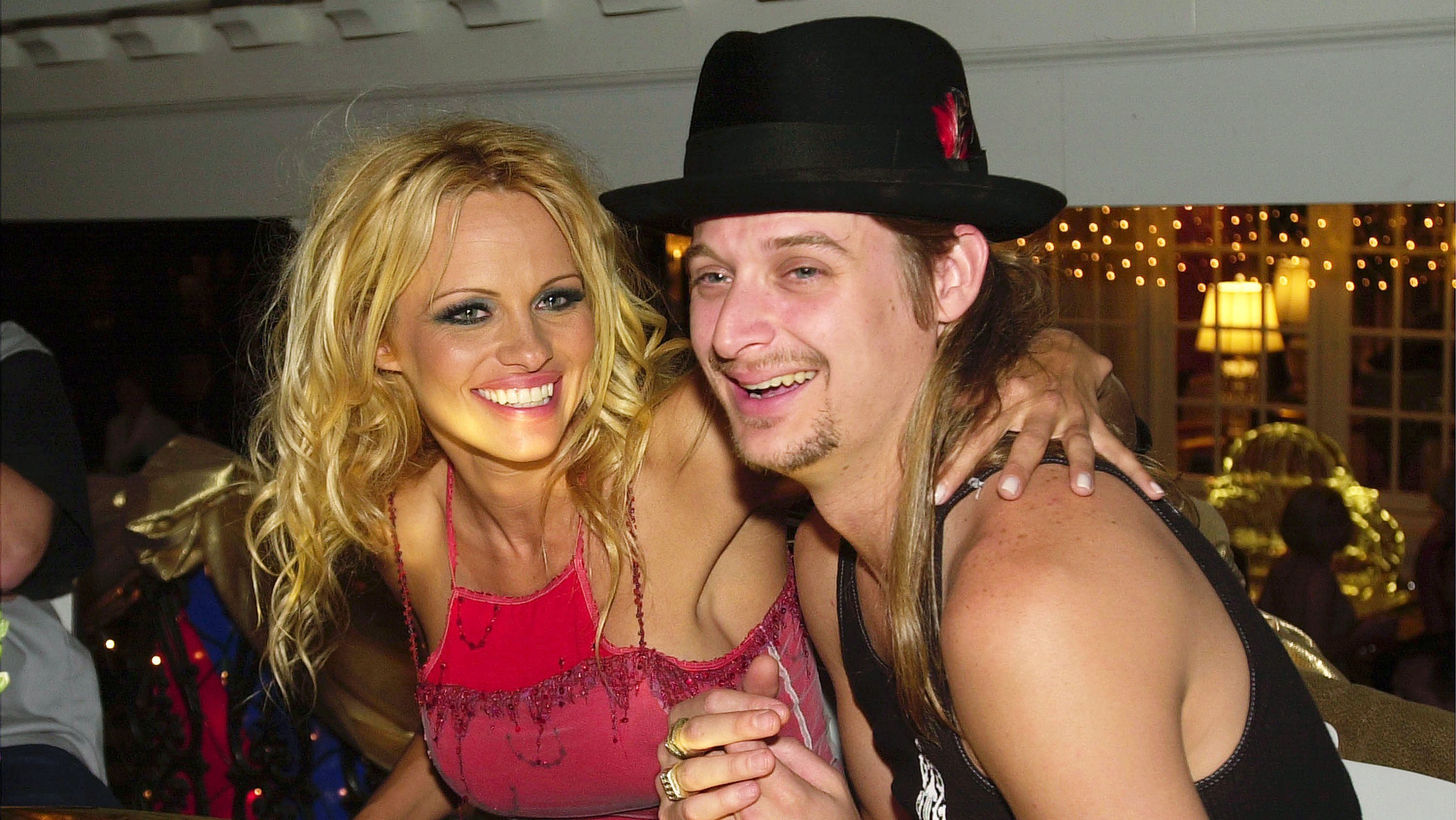 Pam Anderson and Kid Rock