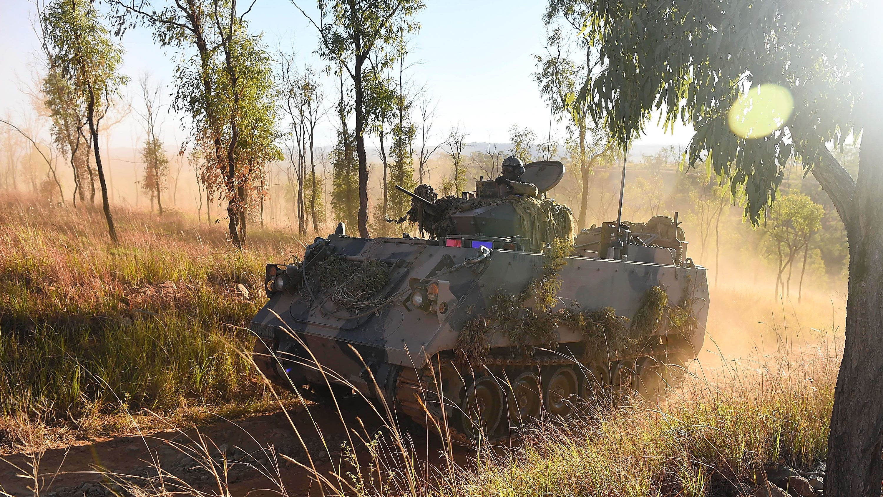Australian Defence Force Live Fire Training Exercise &#039;Brolga Strike&#039;