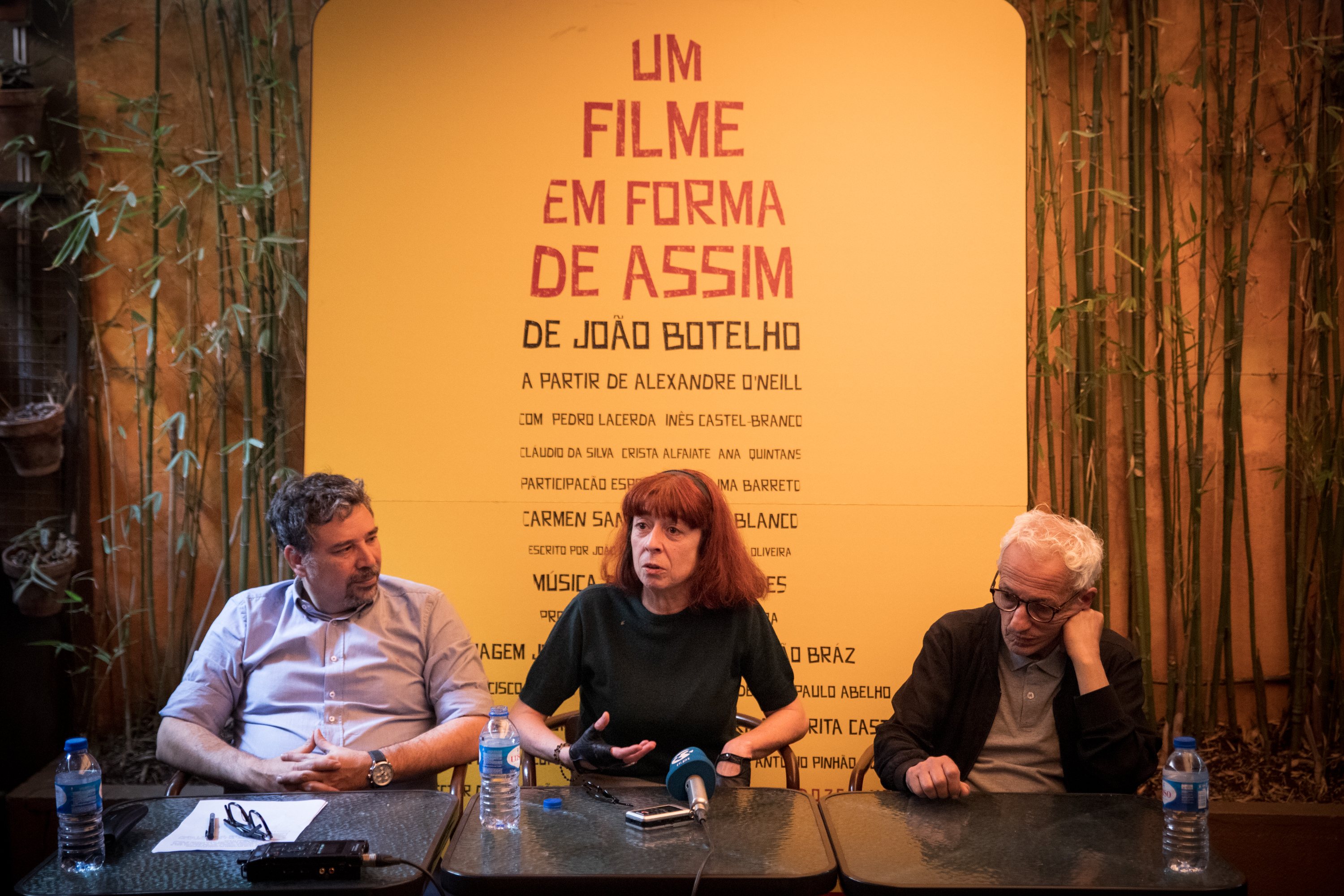 Encontro com a imprensa e entrevista sobre a apresentação da nova longa-metragem de João Botelho, &quot;Um Filme Em Forma de Assim&quot;, a partir de um livro de Alexandre O´Neill. 3 de Maio de 2022 Bar Foxtrot, Lisboa TOMÁS SILVA/OBSERVADOR
